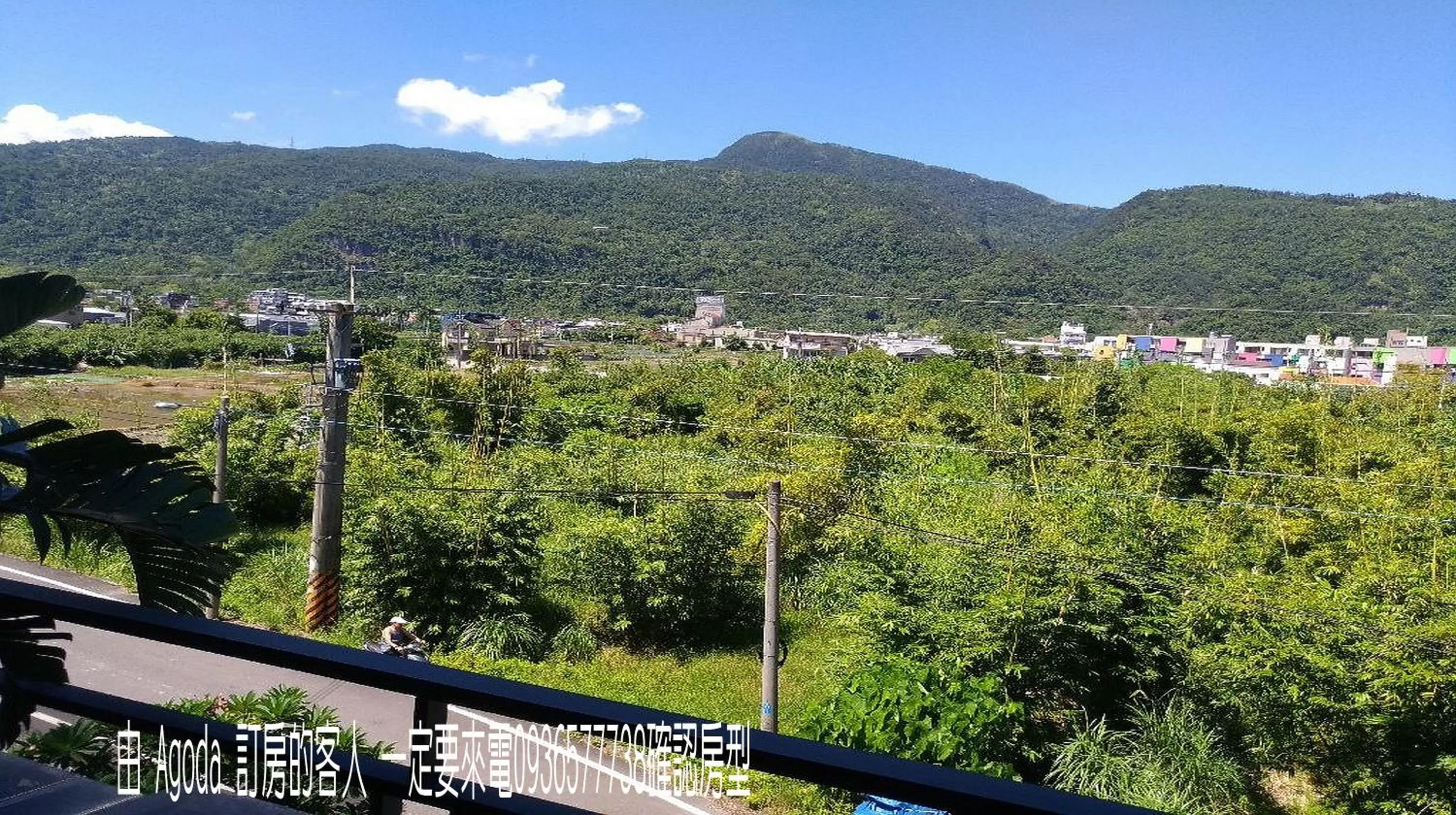 Mountain view in Jiaoxi Song Tian B&B