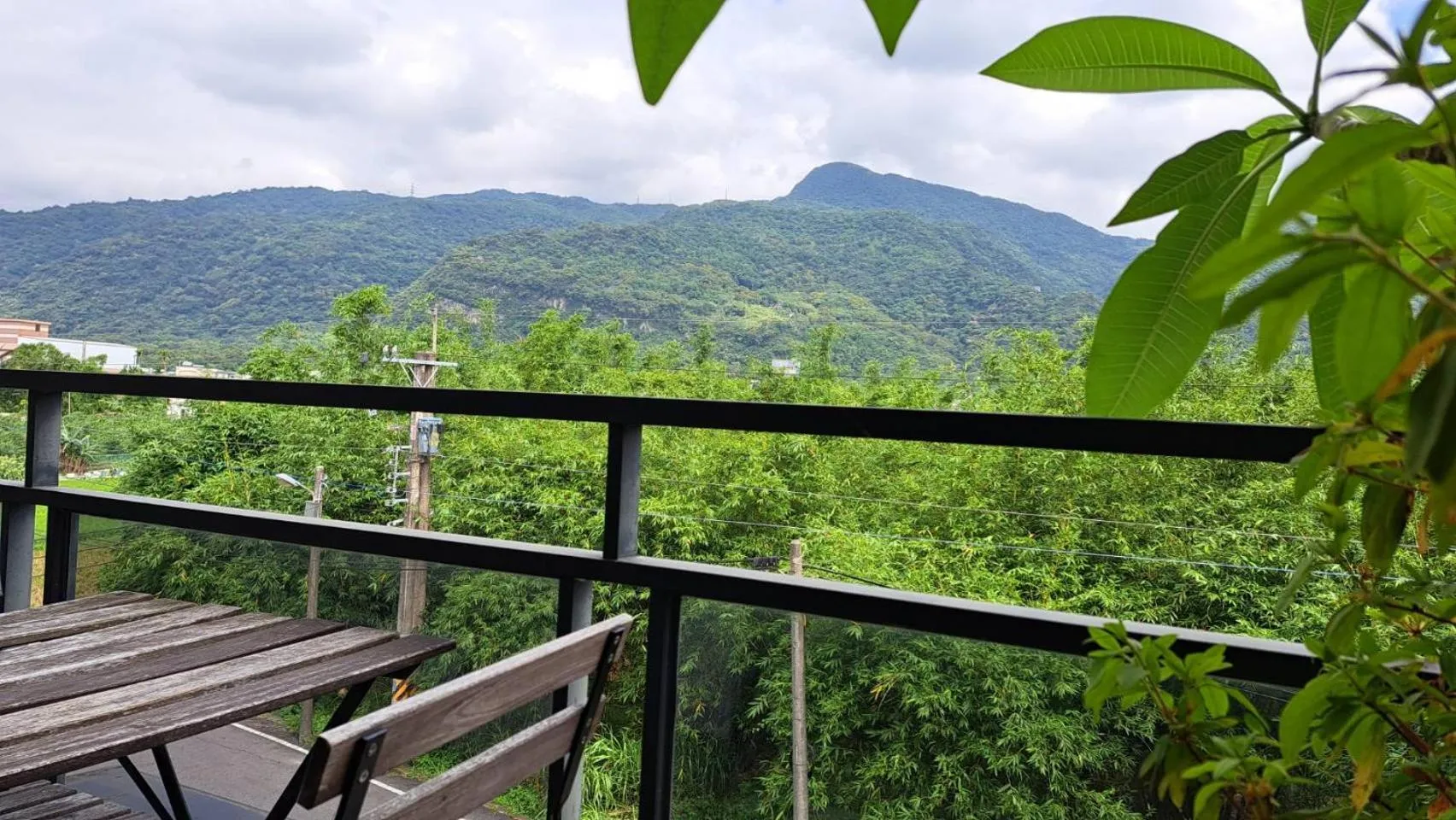 Balcony/Terrace in Jiaoxi Song Tian B&B