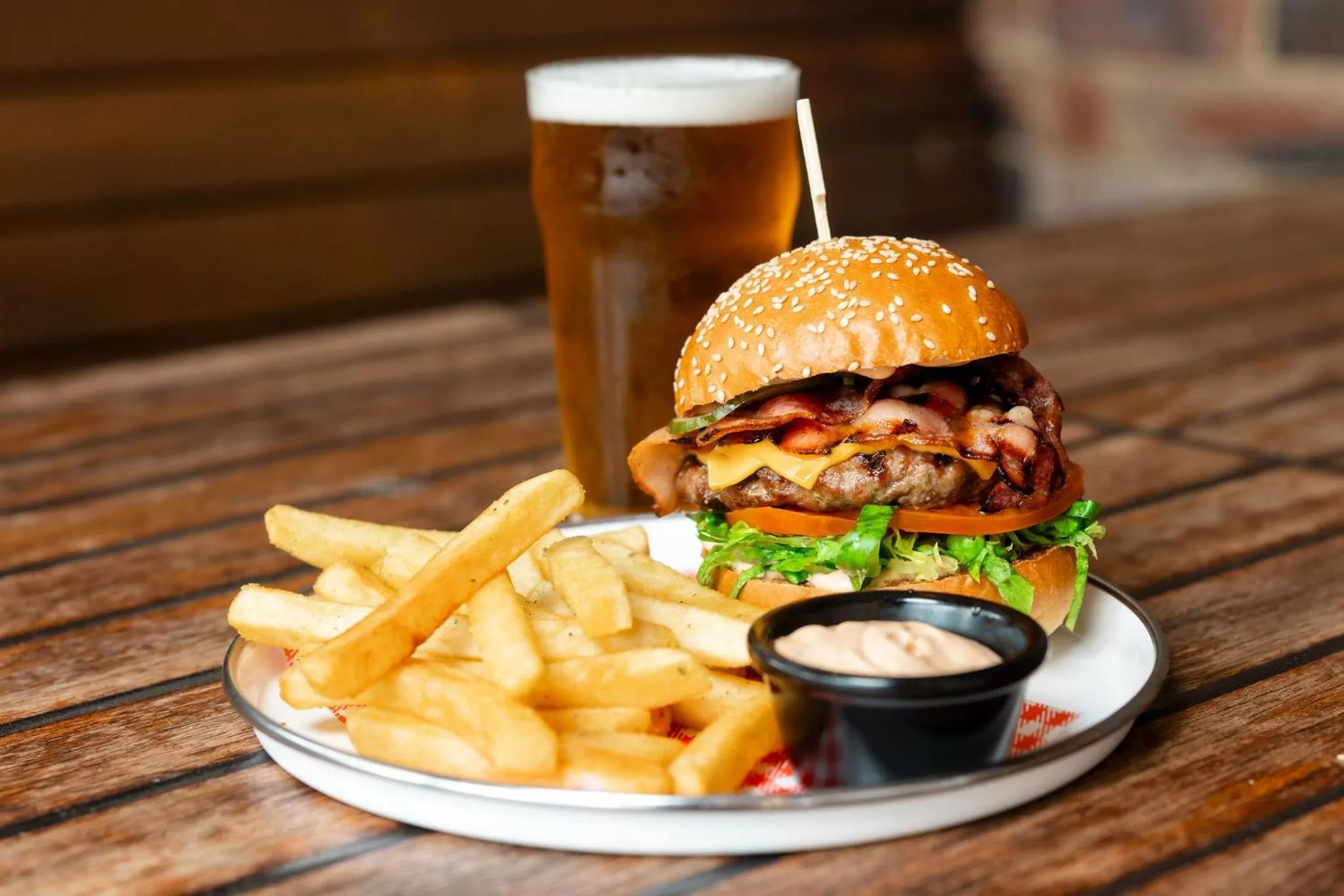 Food and drinks in Hornsby Inn