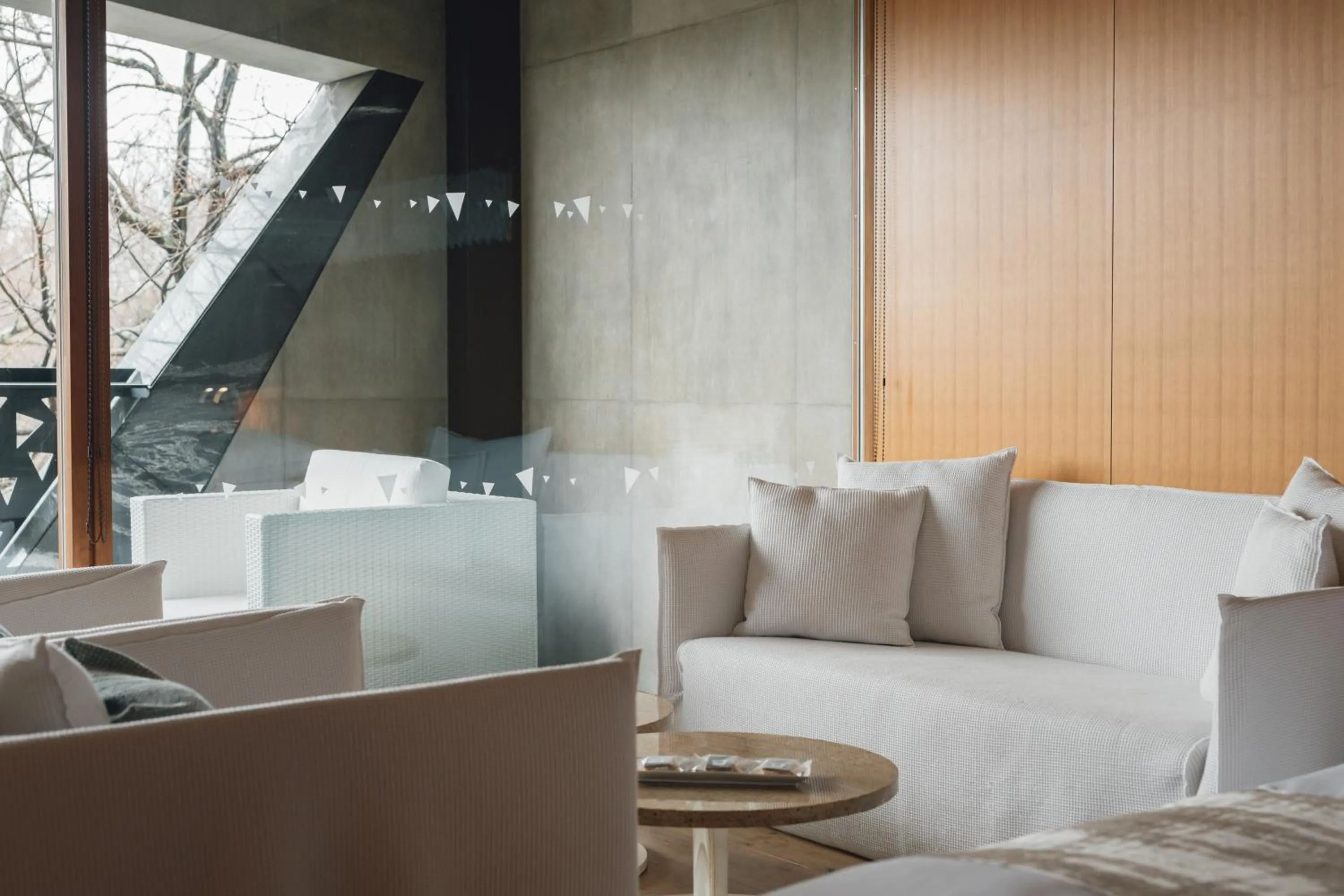 Seating area in HOTEL KEYFOREST HOKUTO