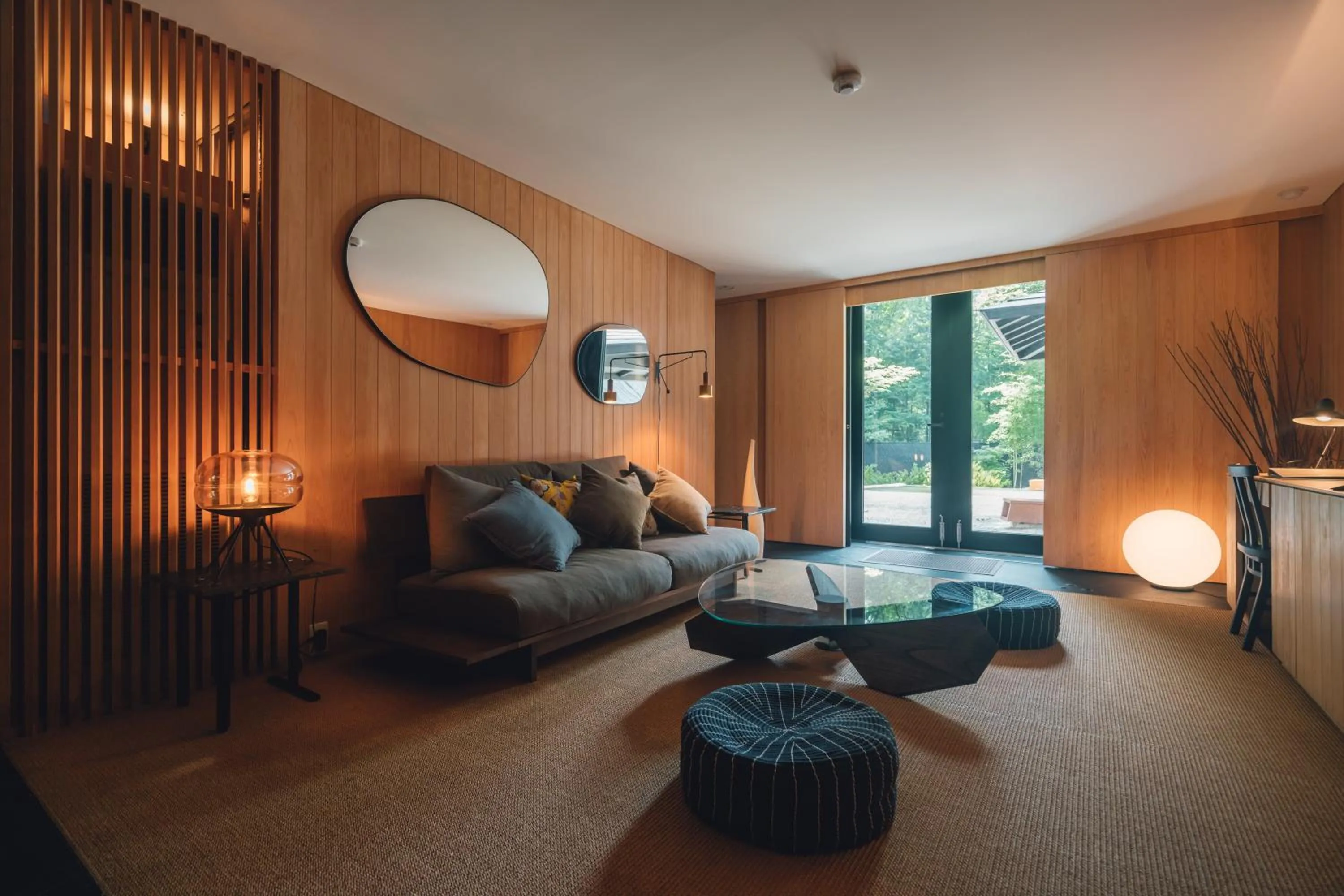 Seating area in HOTEL KEYFOREST HOKUTO