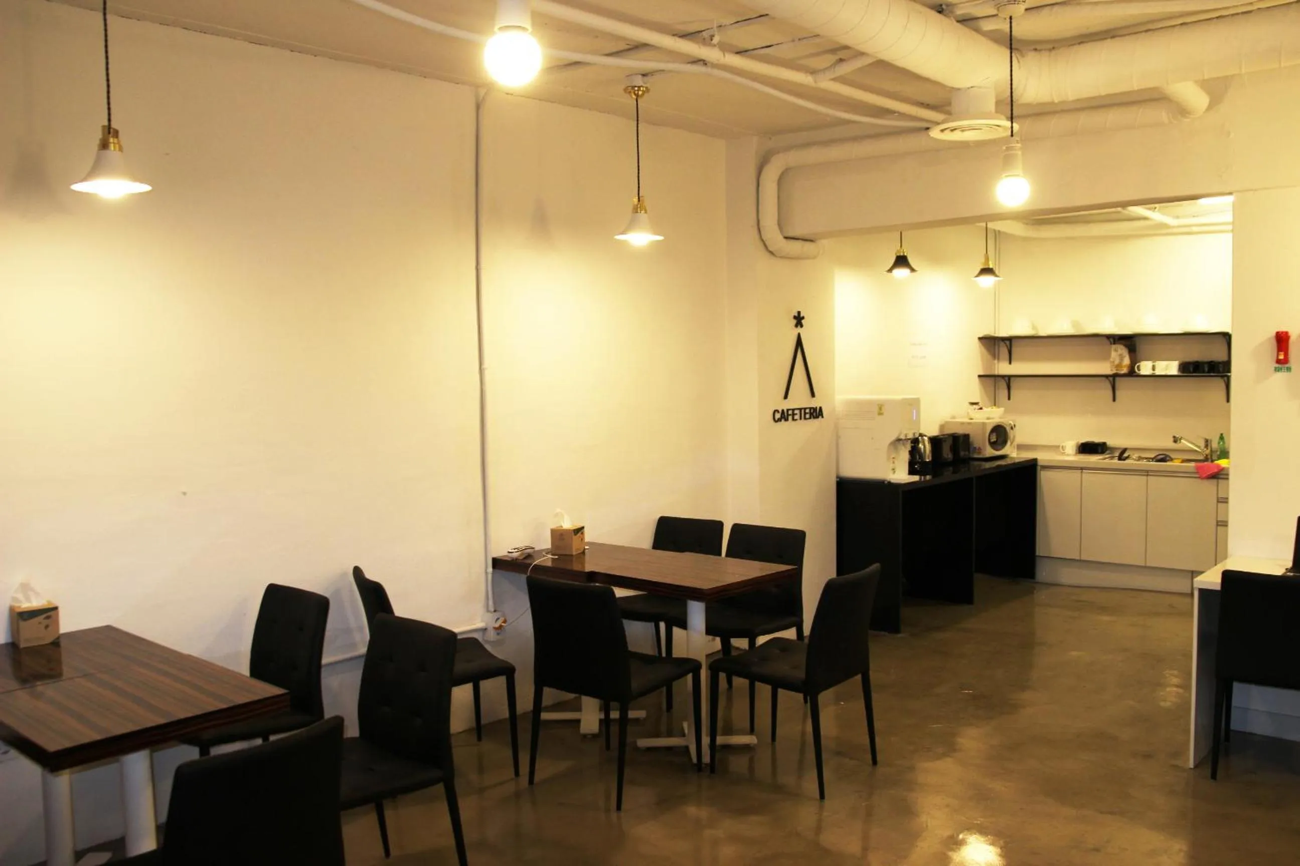 Seating area in Starhostel Dongdaemun Suite