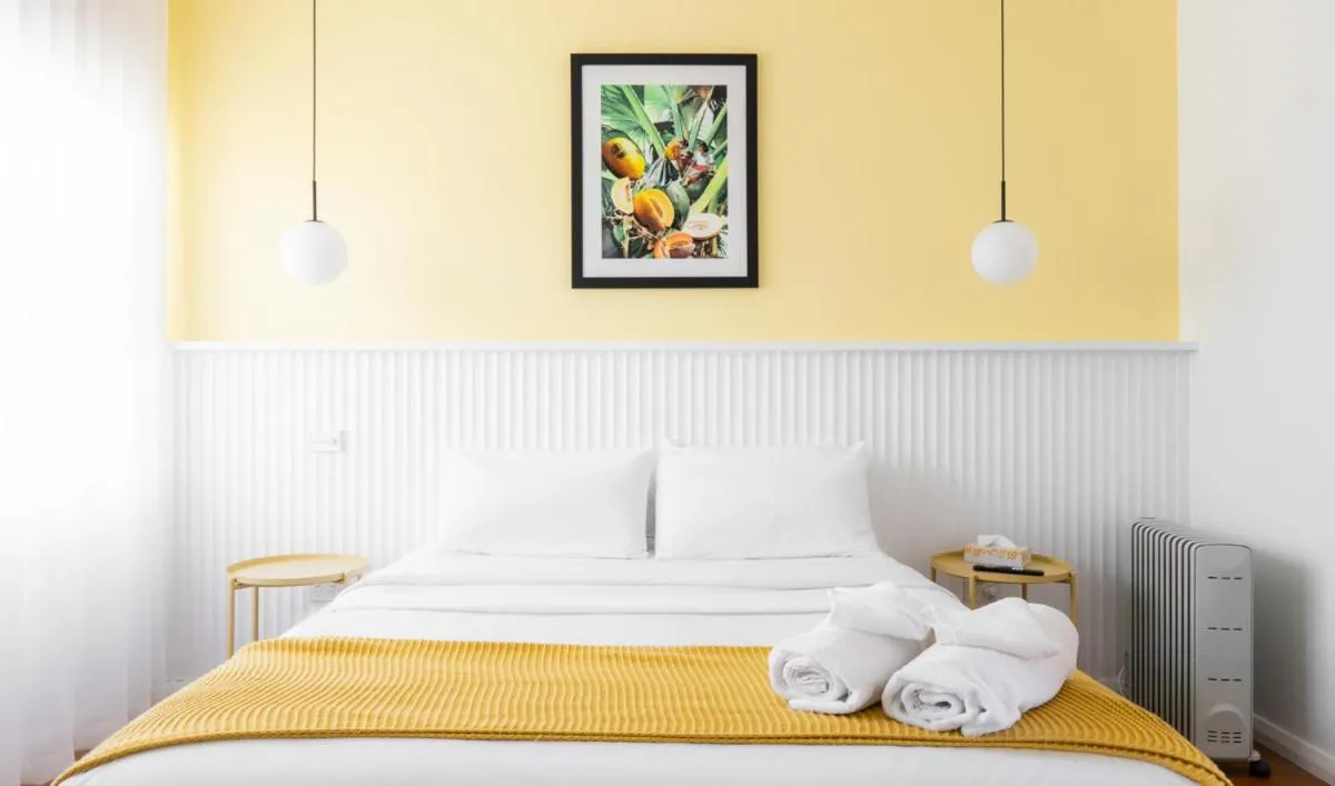 Bedroom, Bed in Paradise Motel Busselton