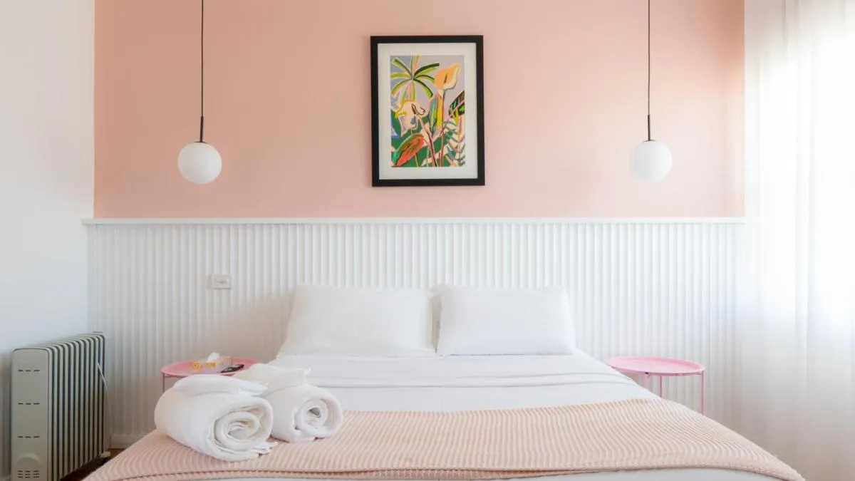 Bedroom, Bed in Paradise Motel Busselton