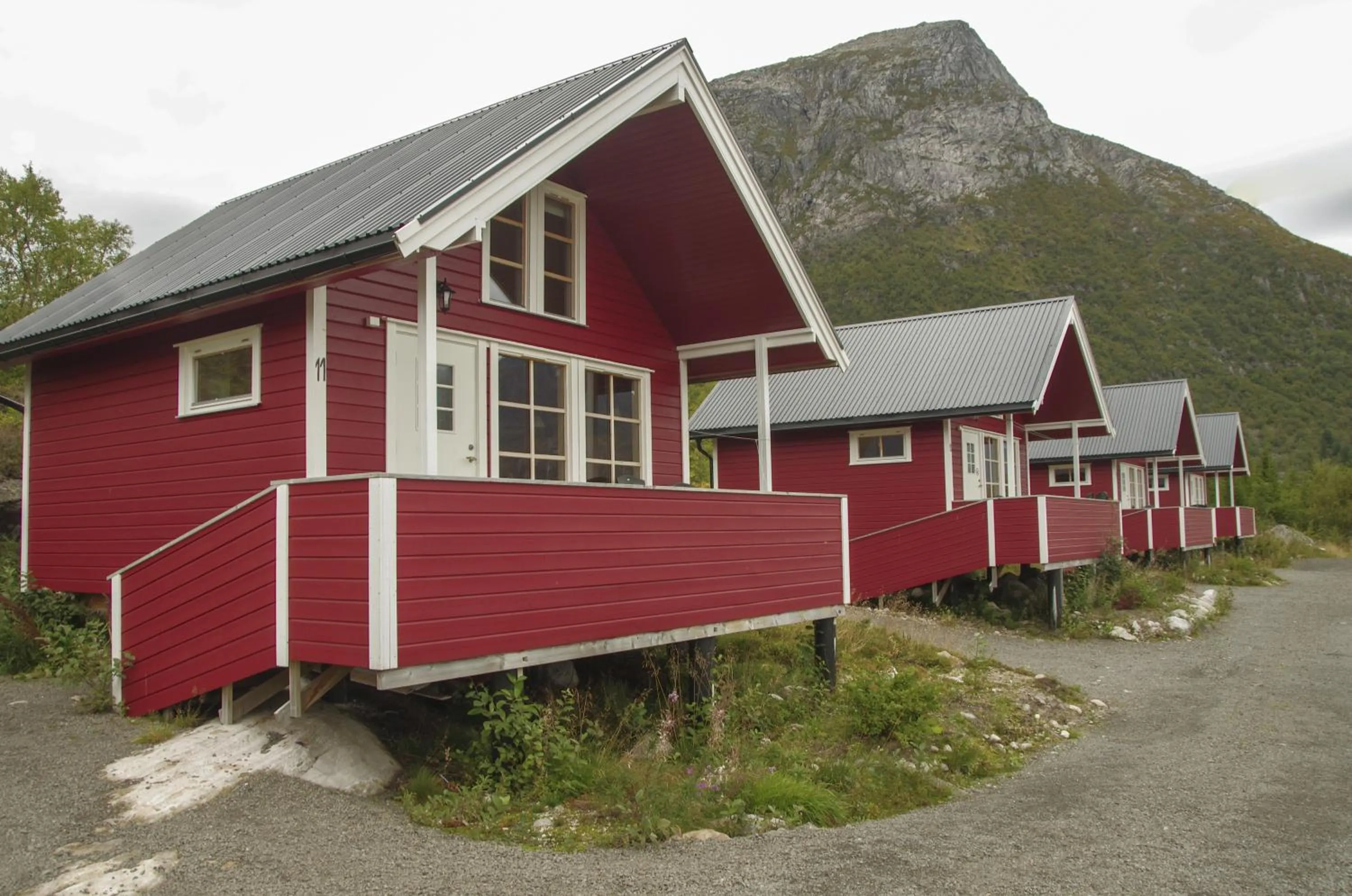 Property building in Hammerstad Camping