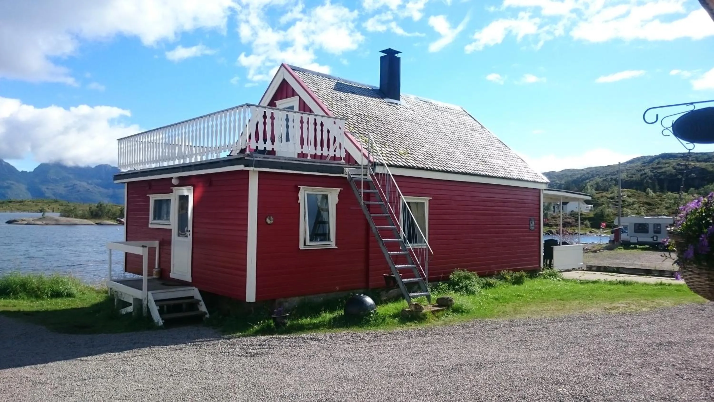 Property building in Hammerstad Camping