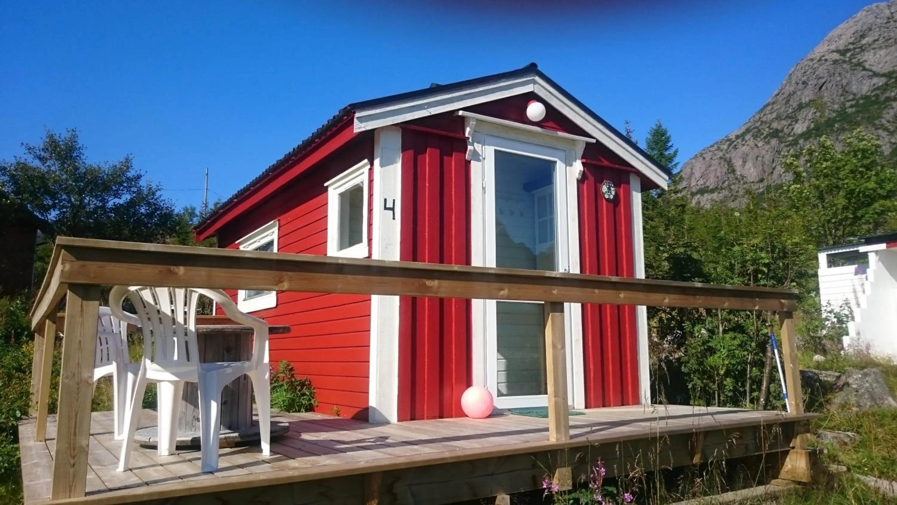 Property building in Hammerstad Camping