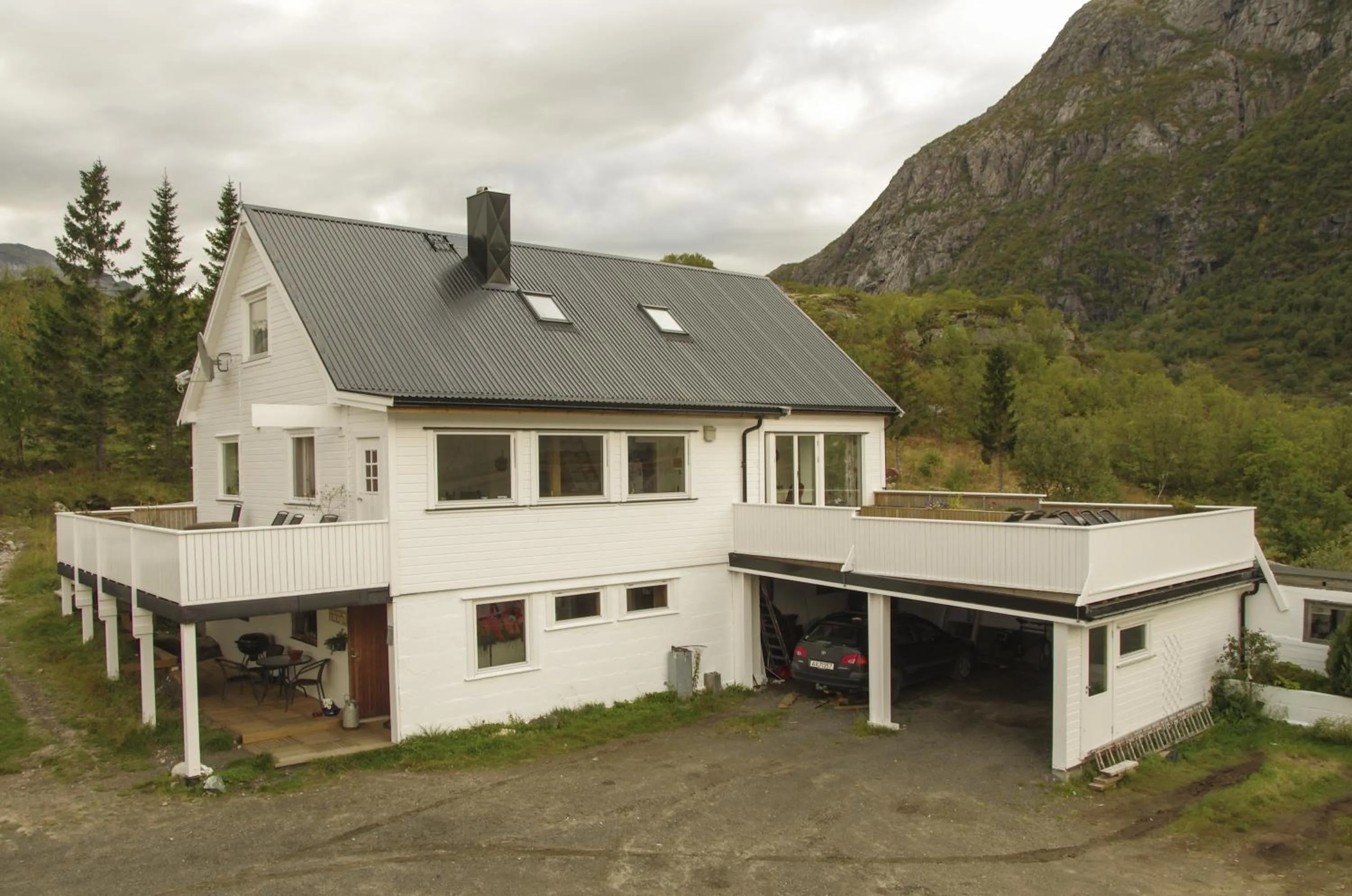 Property building in Hammerstad Camping