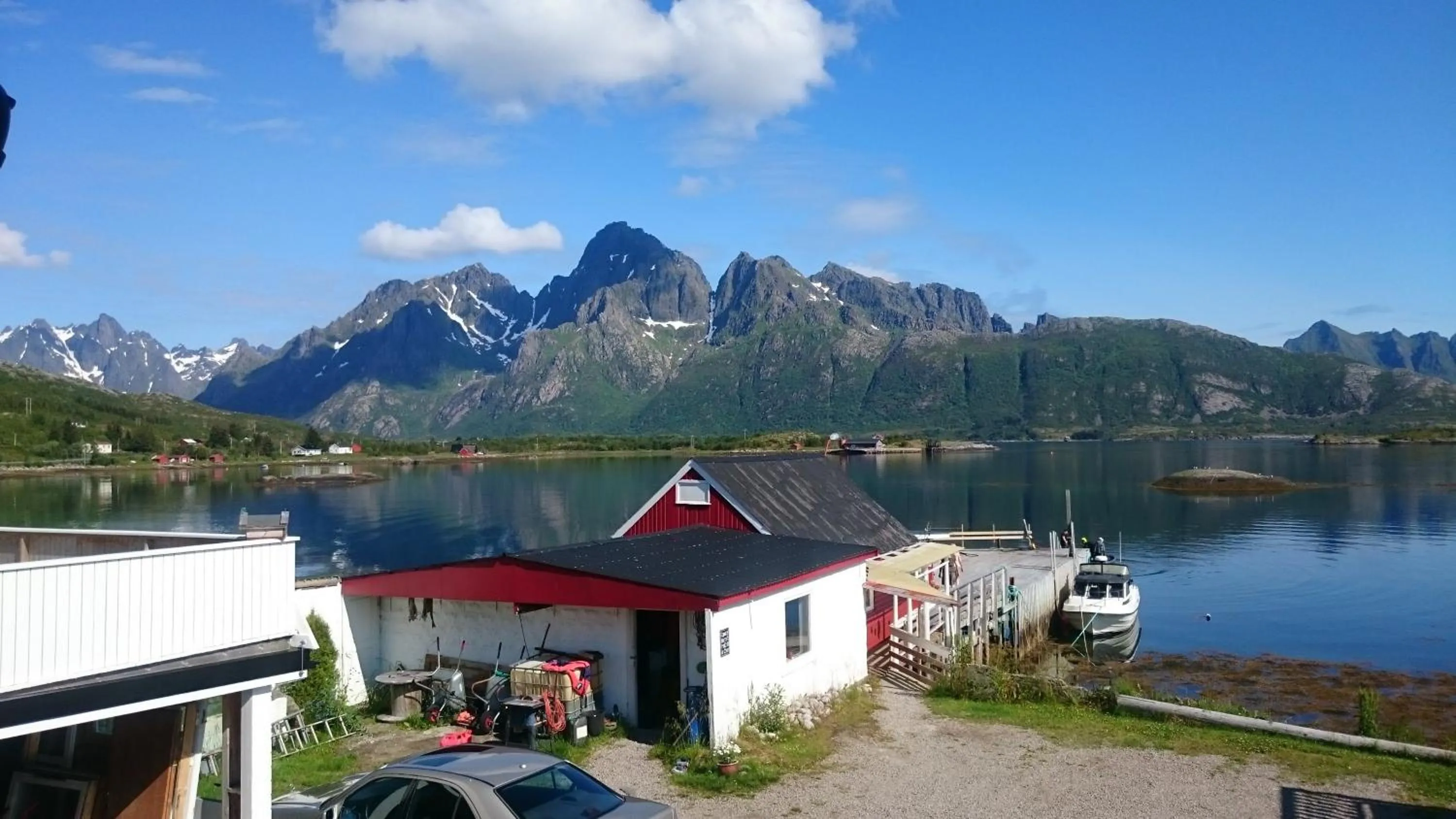 Off site in Hammerstad Camping