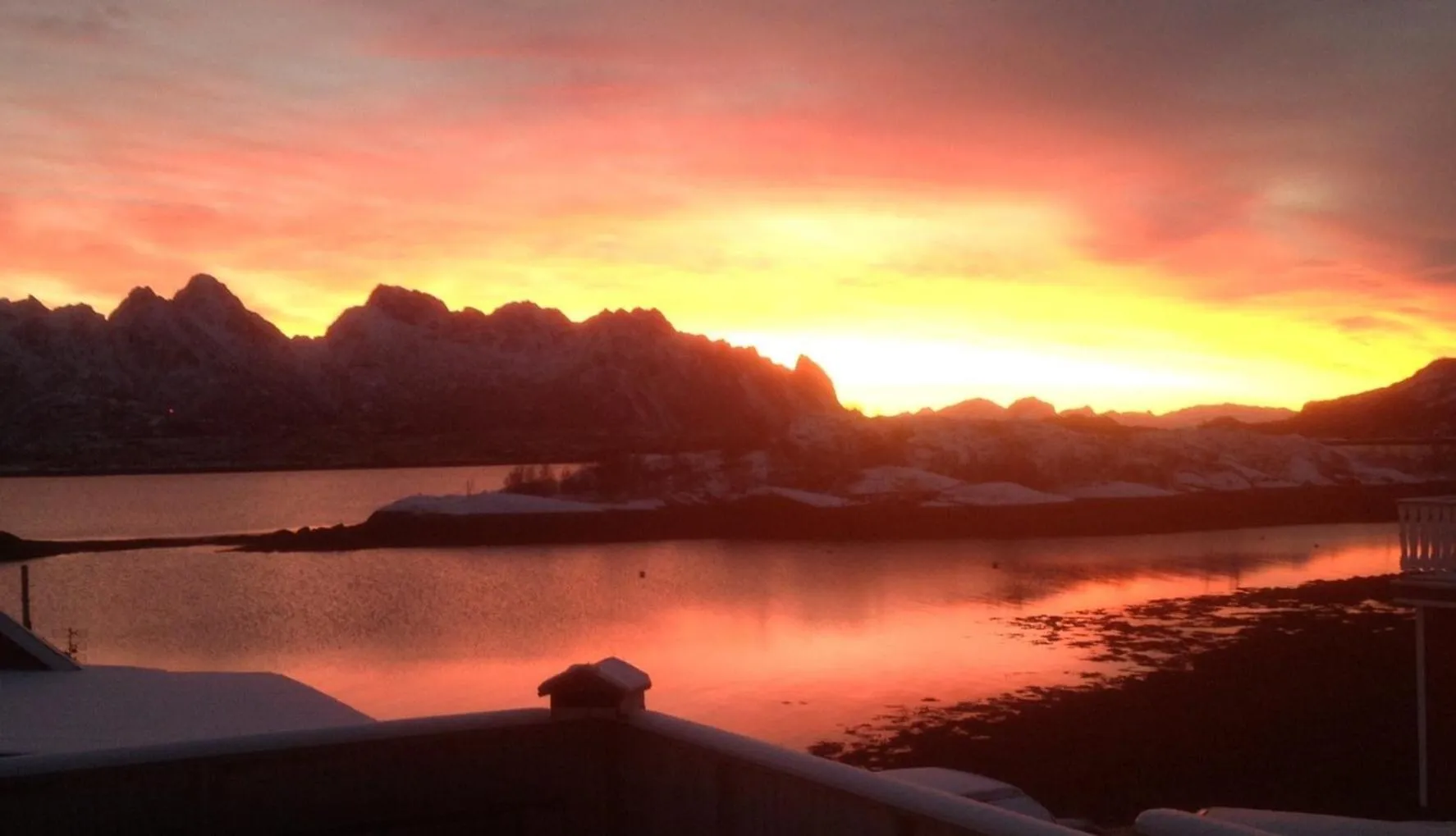 Winter in Hammerstad Camping