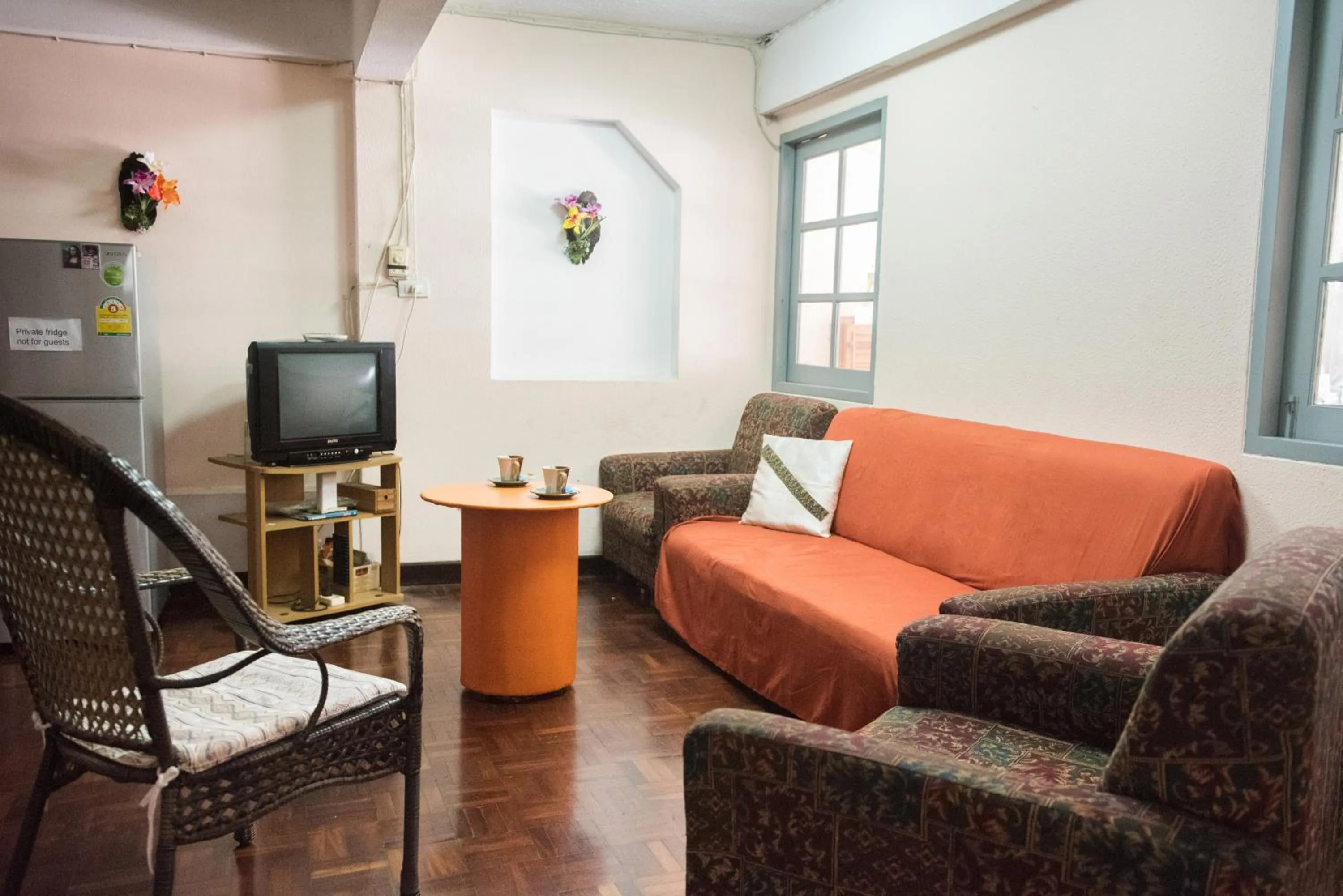 Seating area in Dutch Guest้้house Chiang Mai