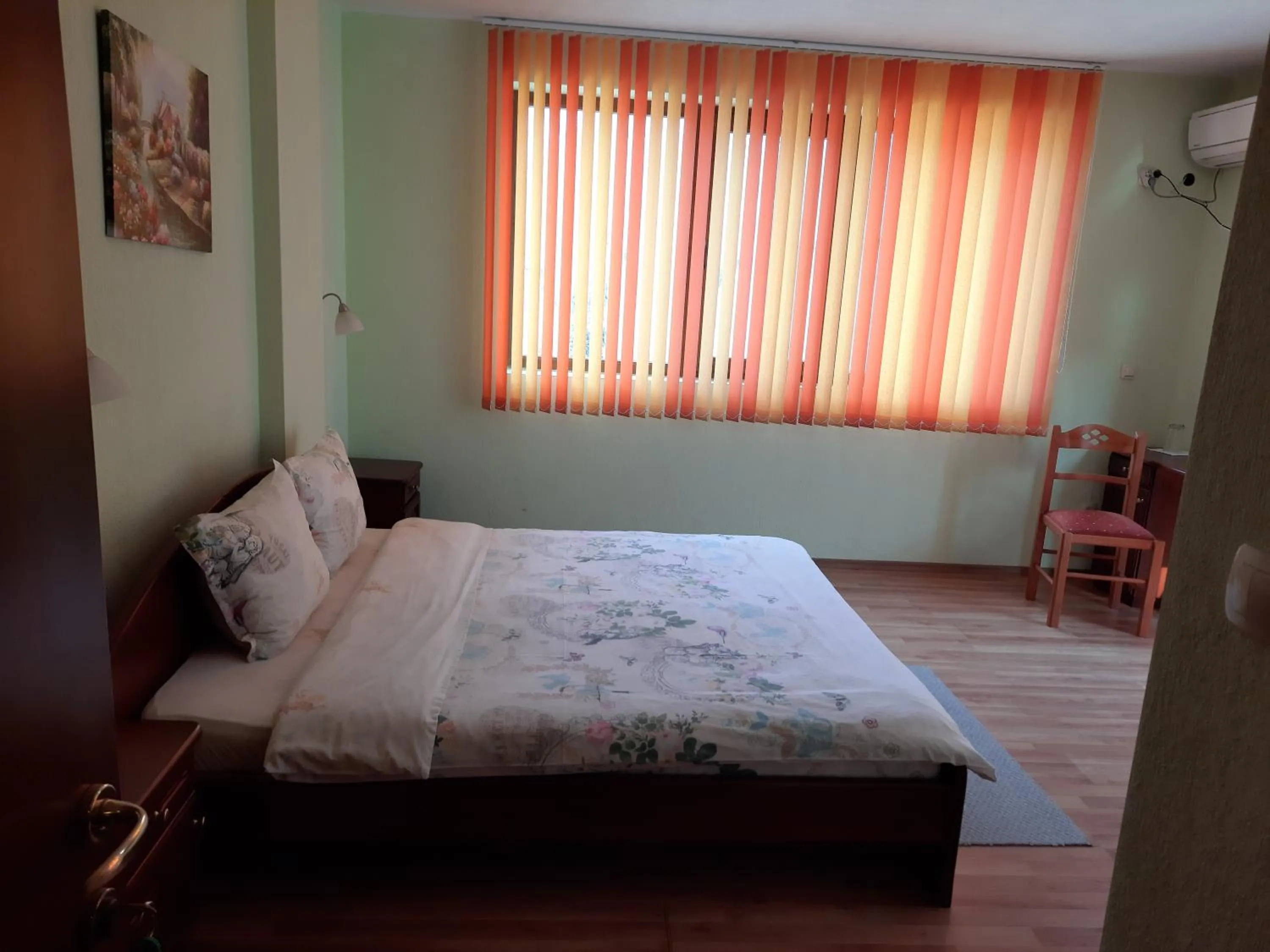 Bed in Motel Elegance