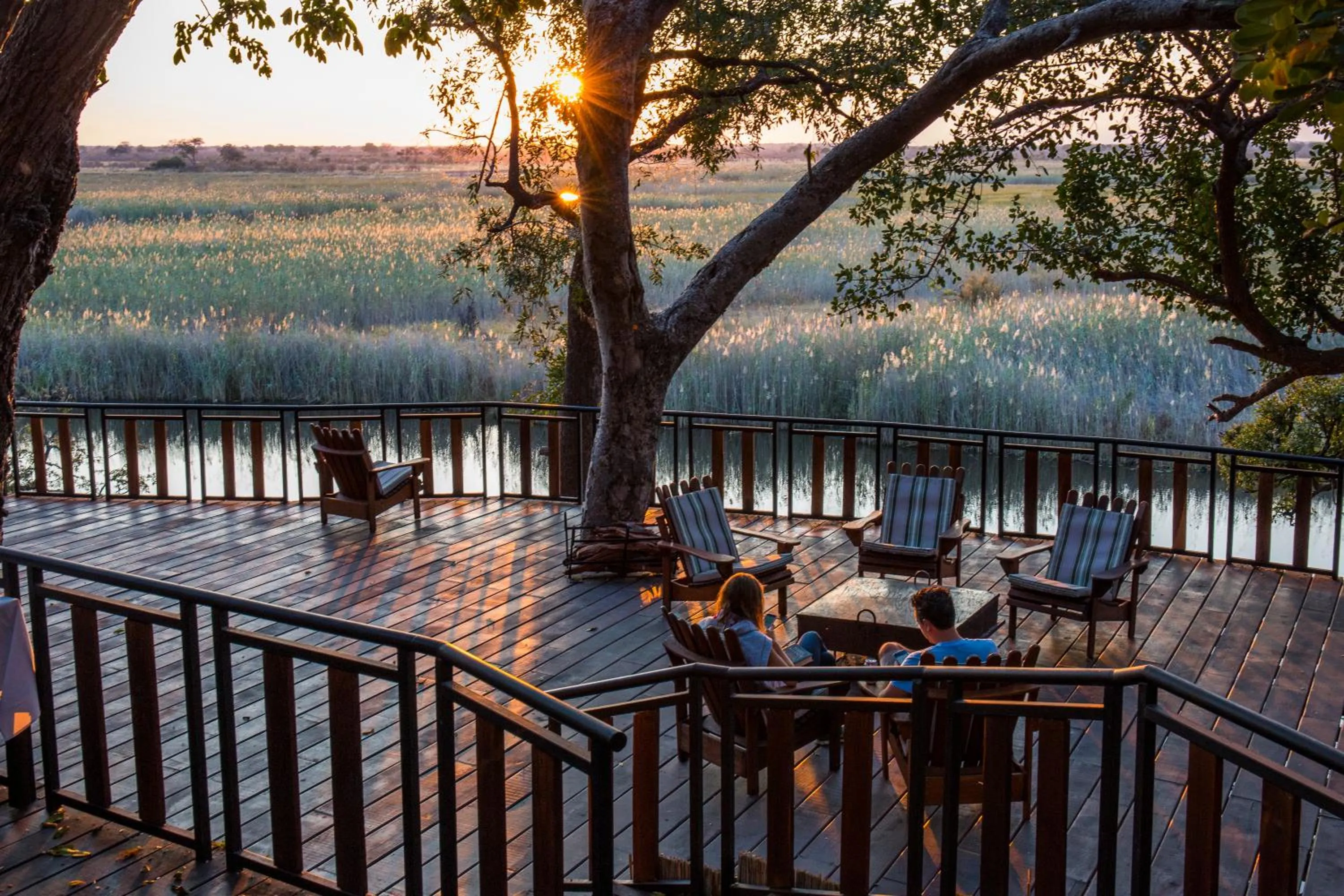 Natural landscape in Gondwana Namushasha River Lodge