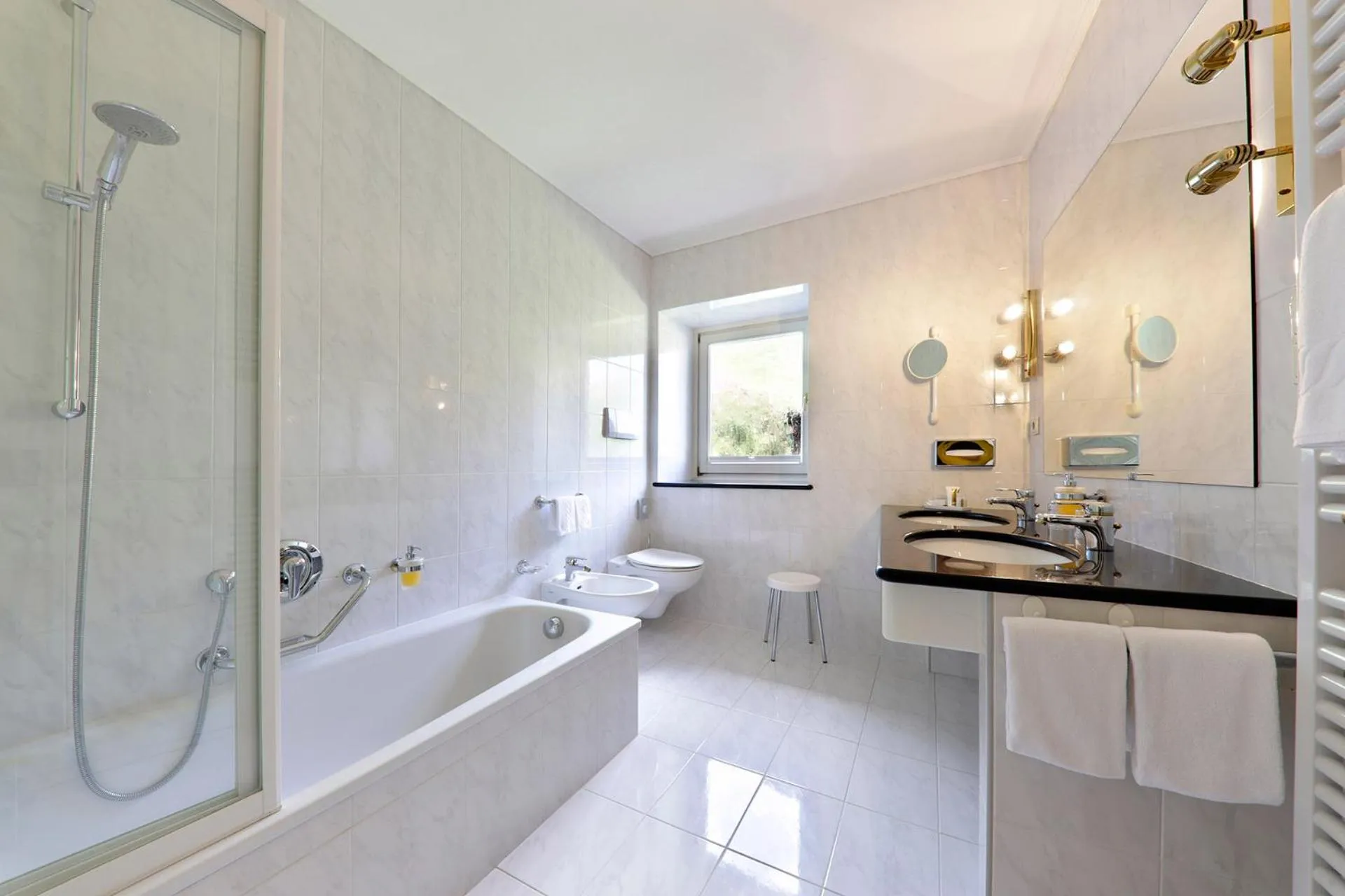 Bathroom in Hotel Mühle Mayer