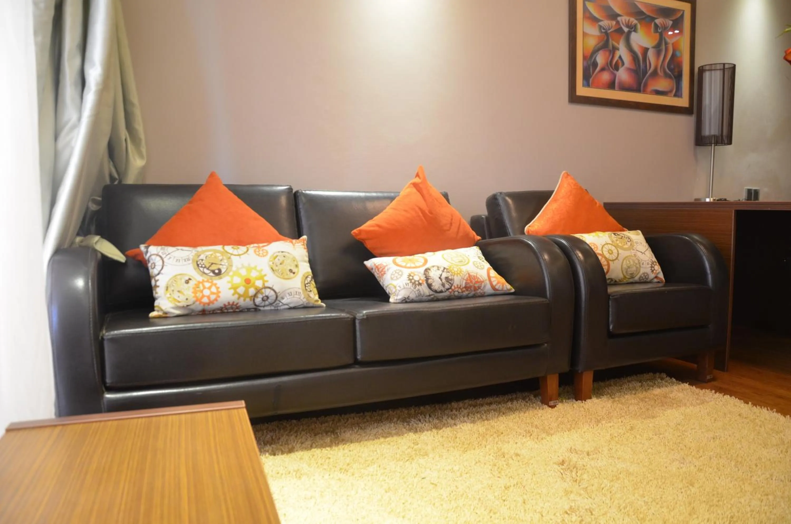 Living room in Ngong Hills Hotel