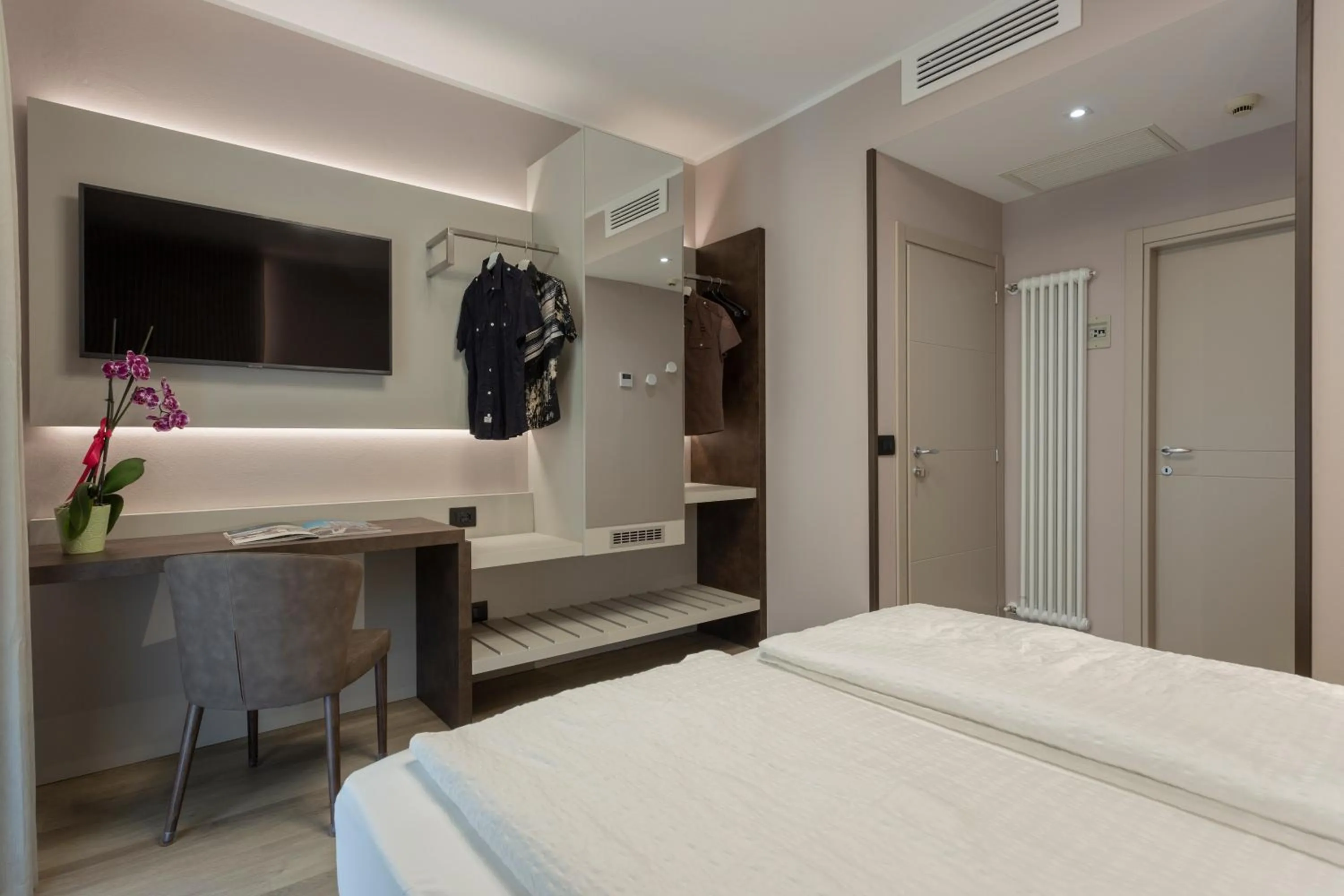 Bed in Hotel Veronesi