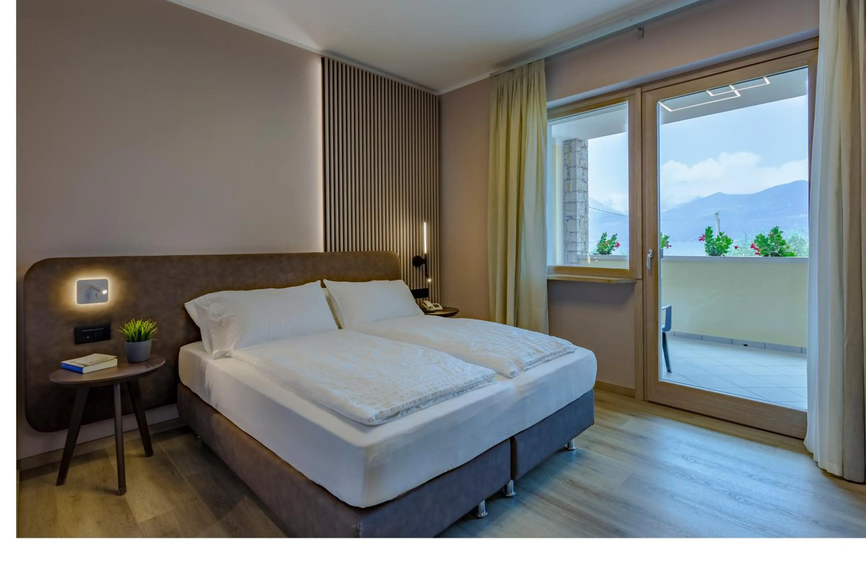 Bed in Hotel Veronesi