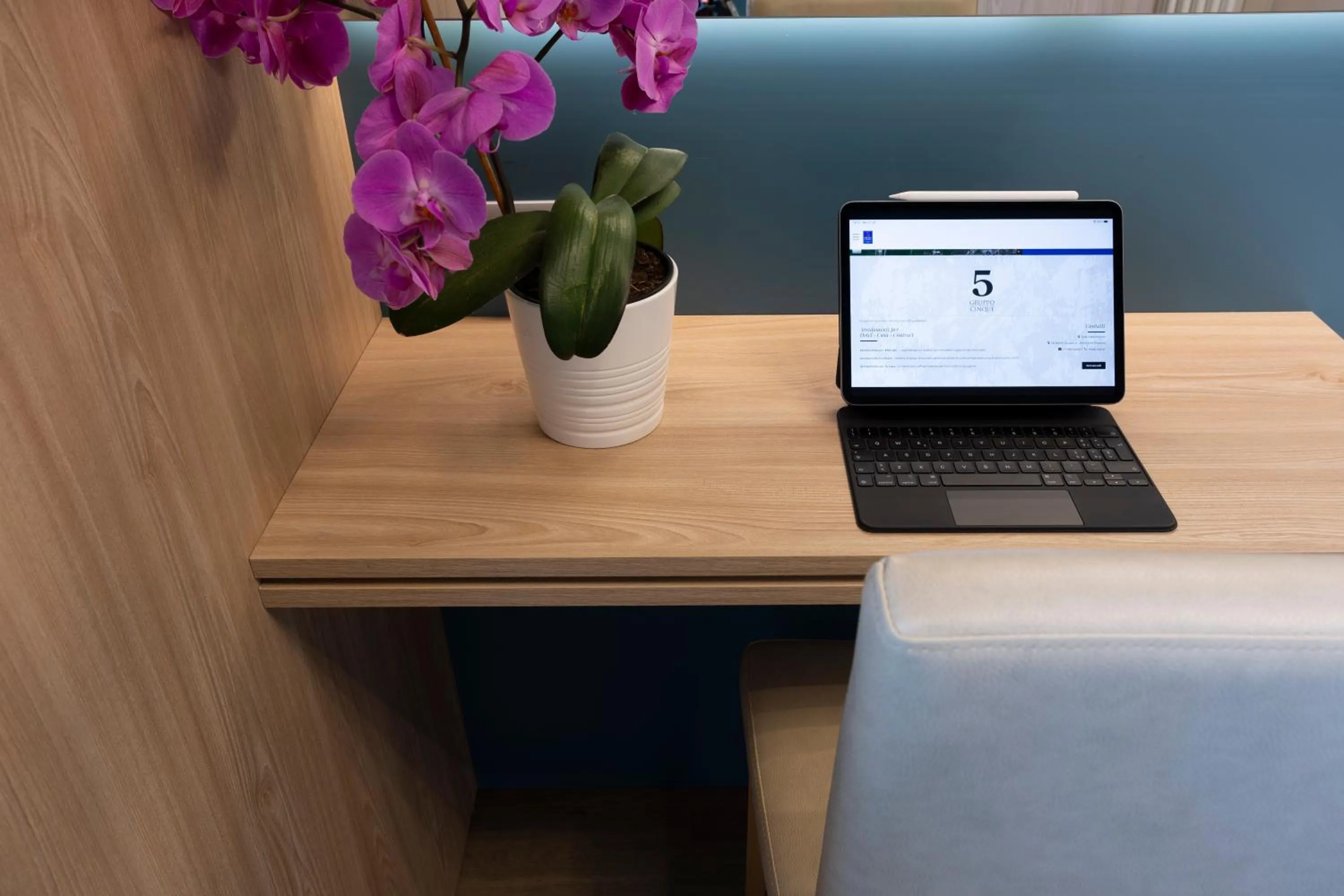 hair dresser in Hotel Veronesi