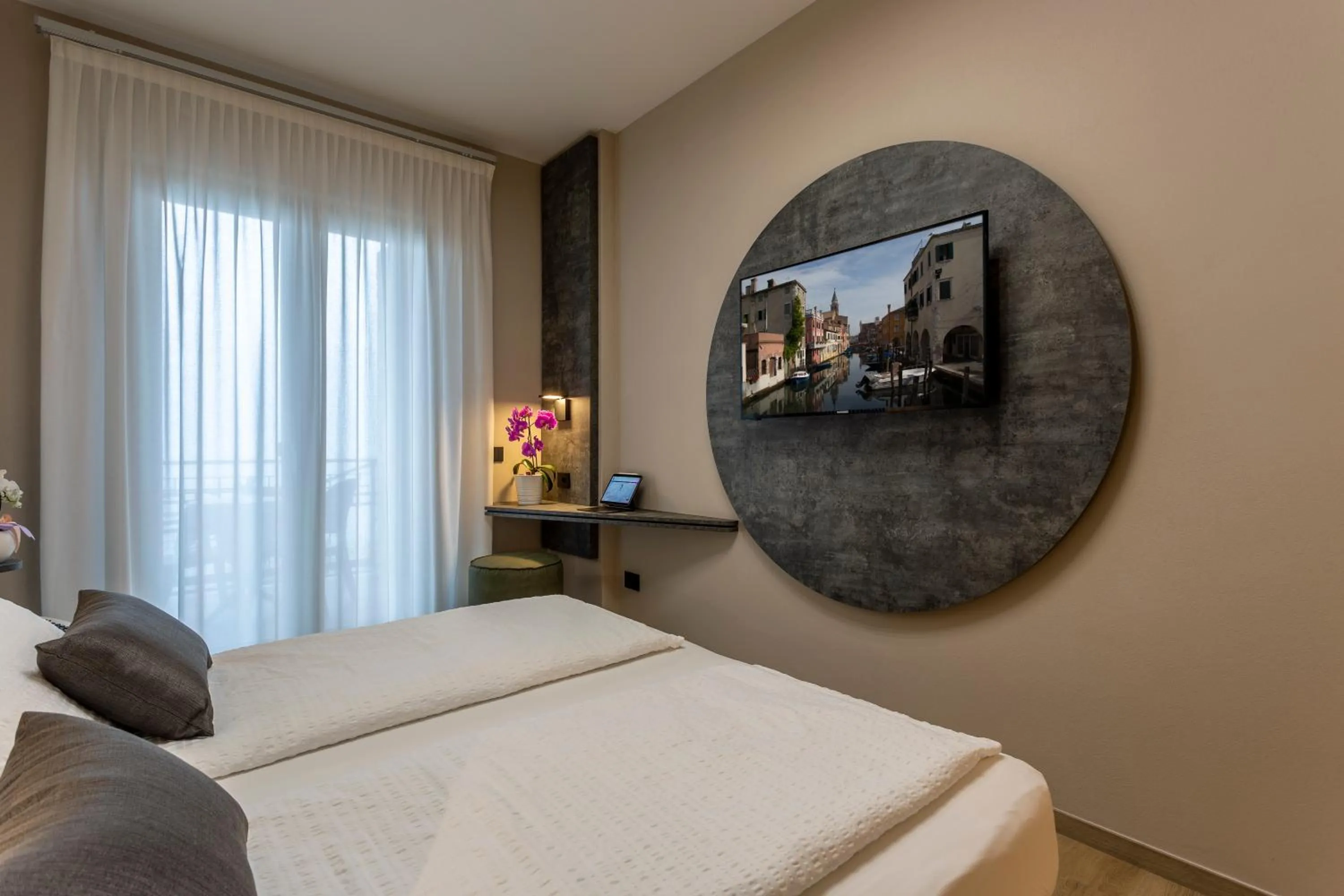 Bedroom, Bed in Hotel Veronesi