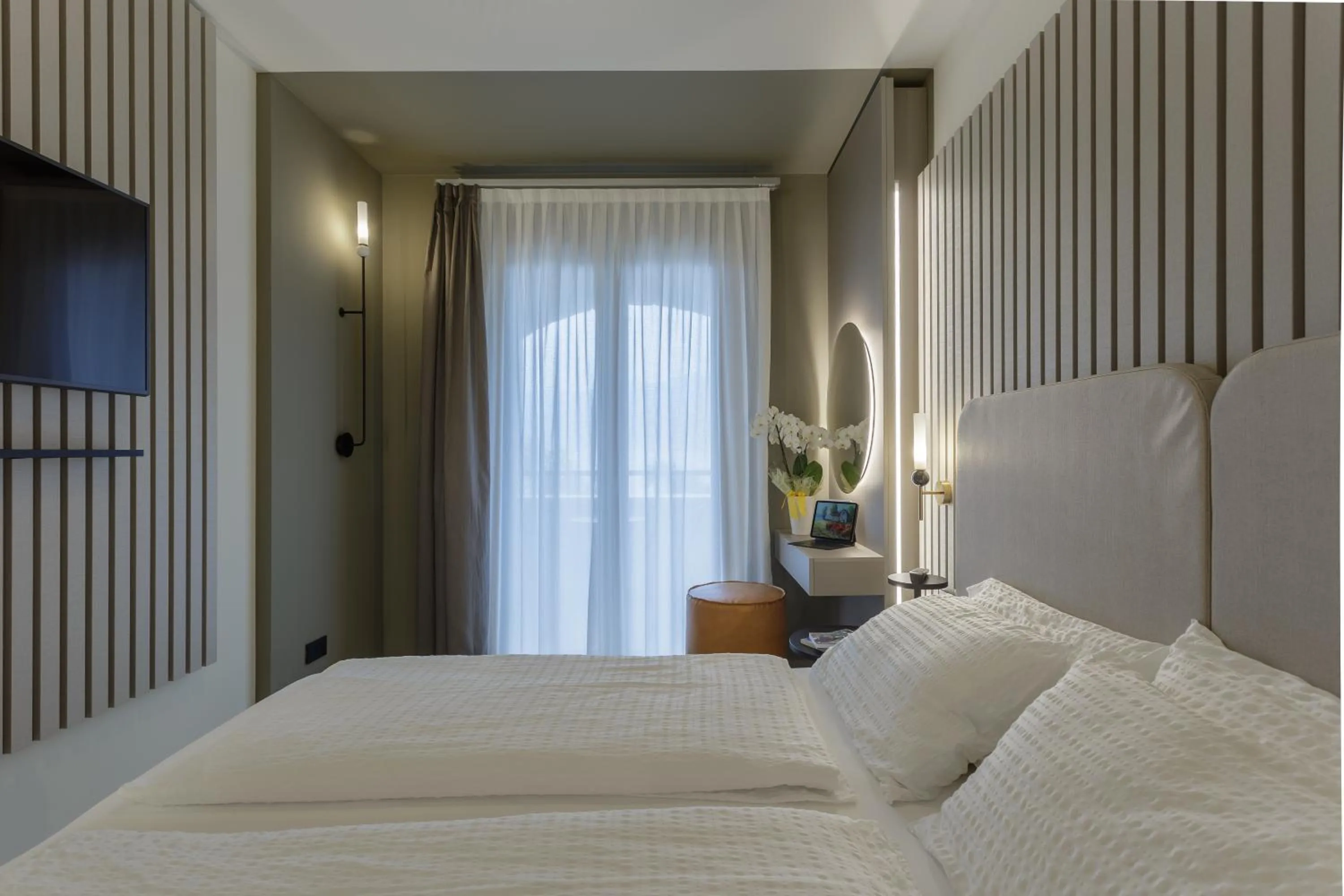 Bedroom, Bed in Hotel Veronesi