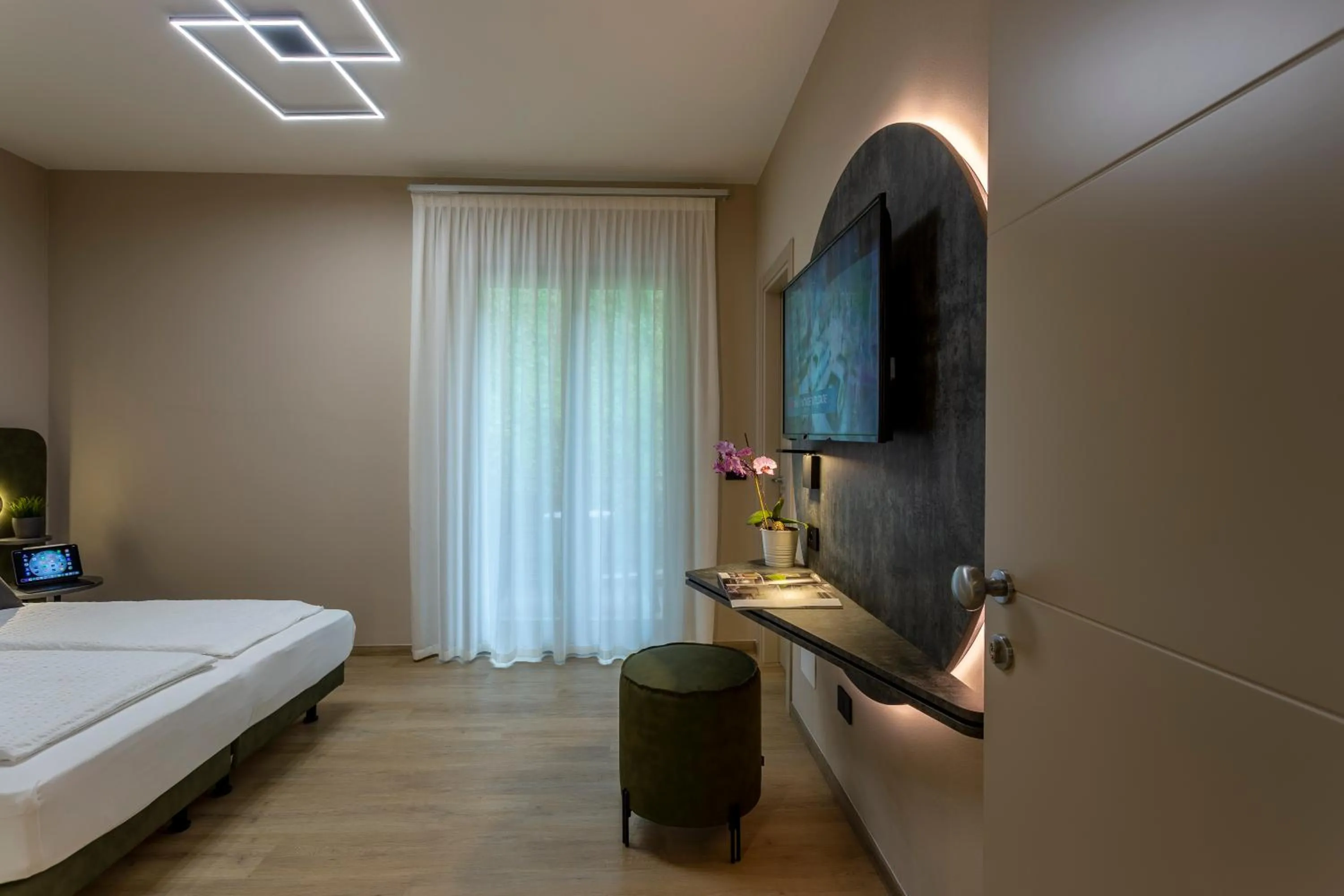 Bedroom, Bed in Hotel Veronesi