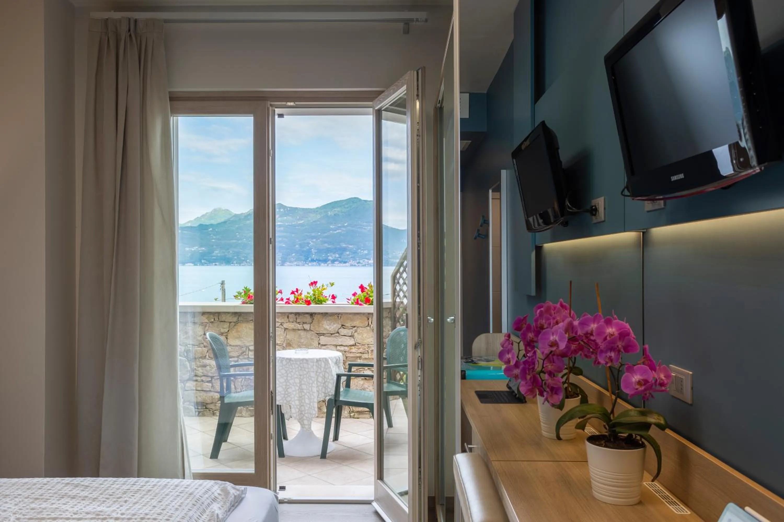 Balcony/Terrace in Hotel Veronesi