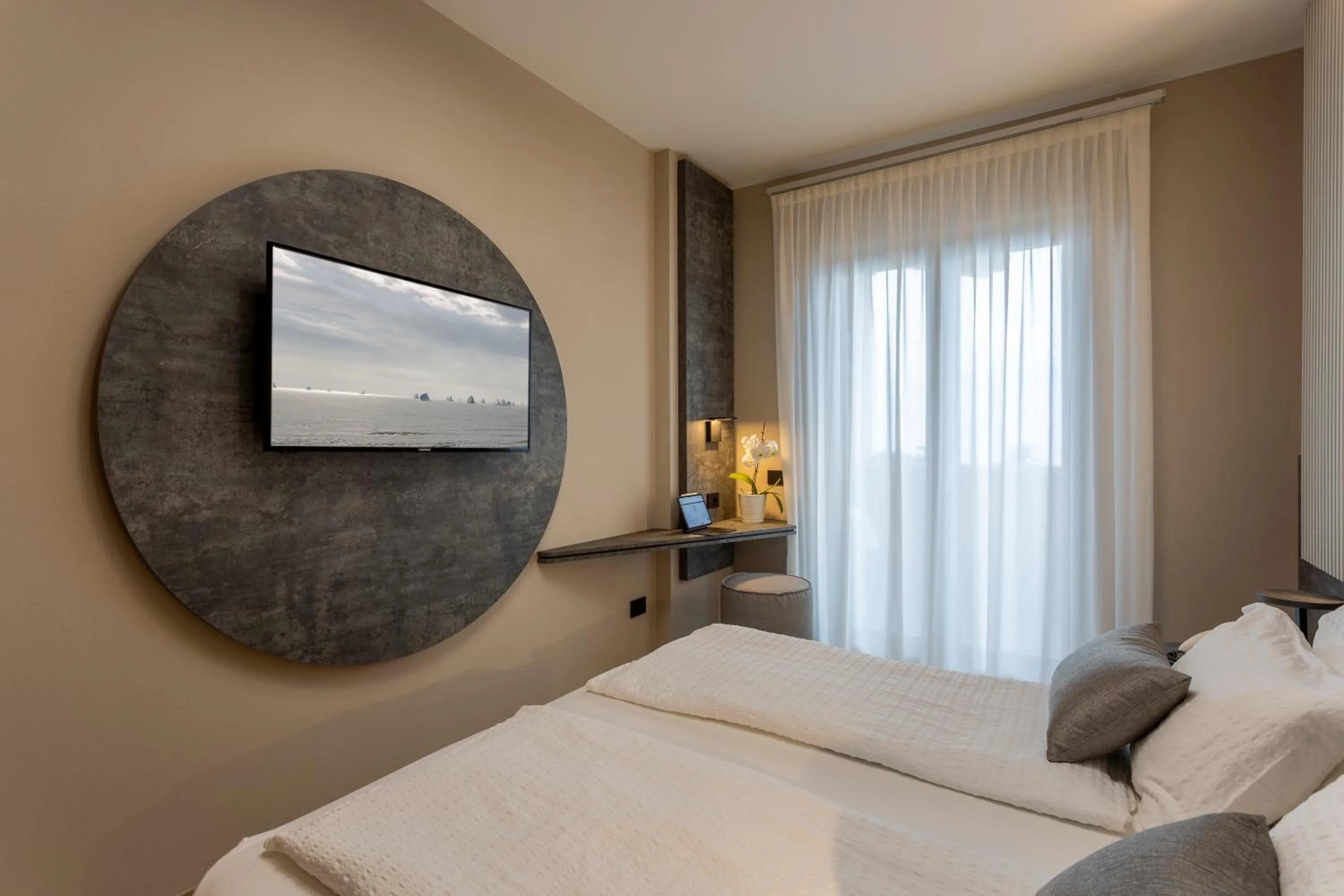 Bedroom, Bed in Hotel Veronesi