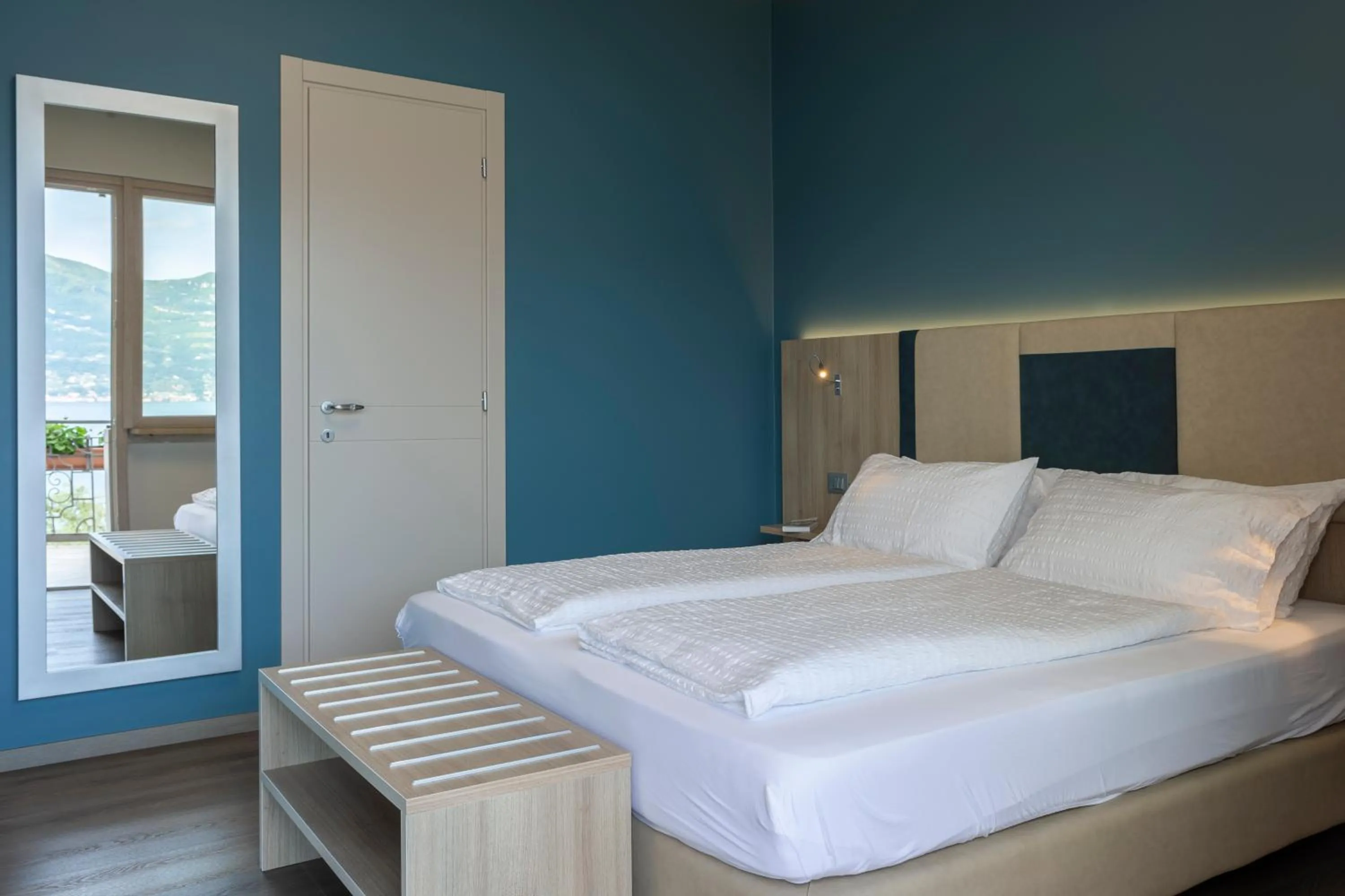 Bed in Hotel Veronesi