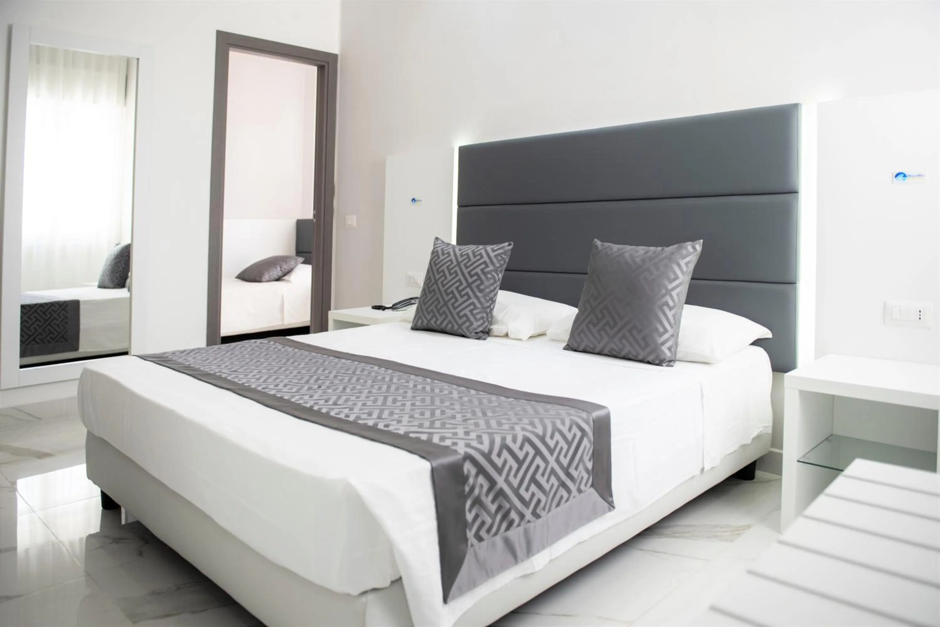 Bedroom in Hotel Blu