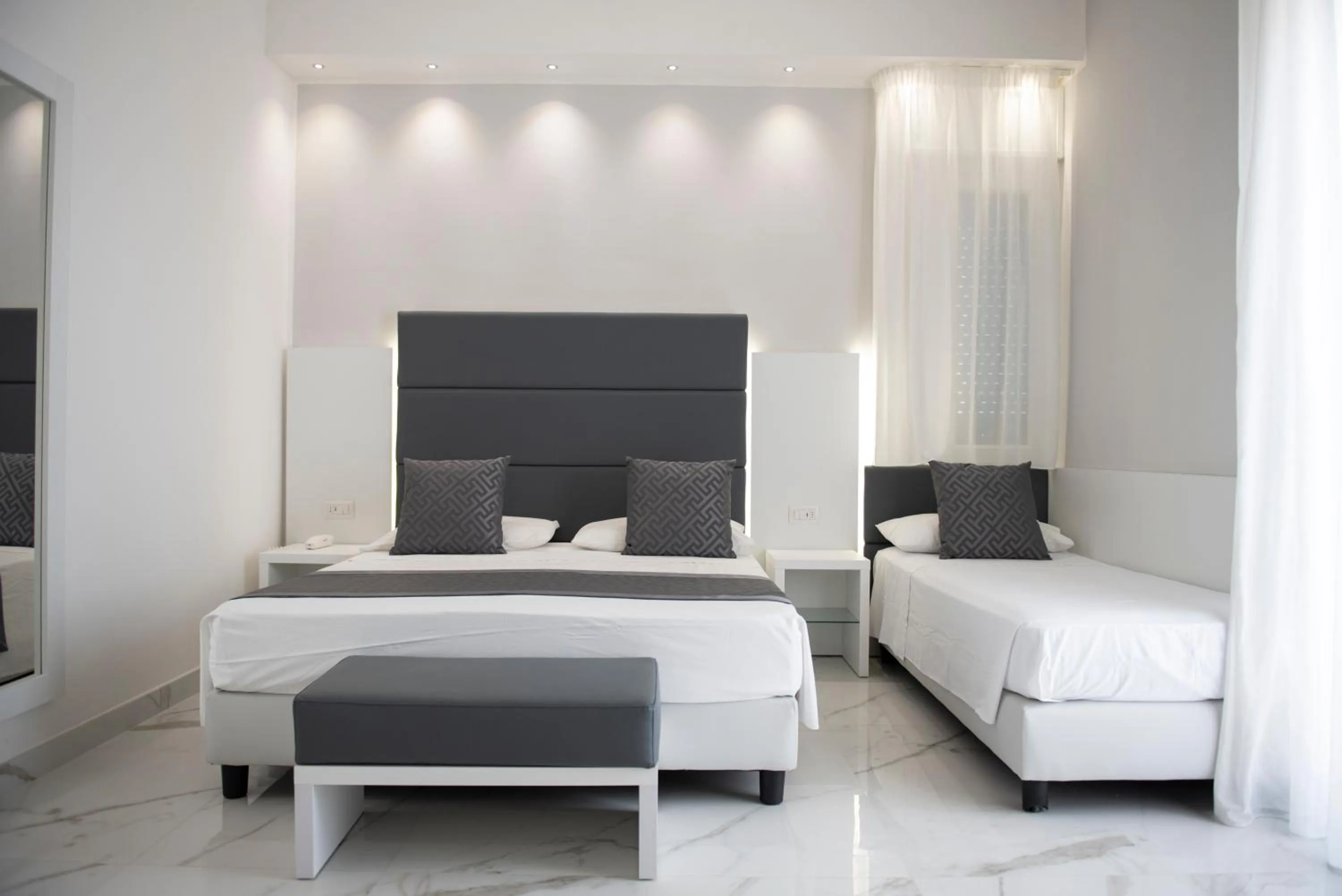 Bedroom in Hotel Blu