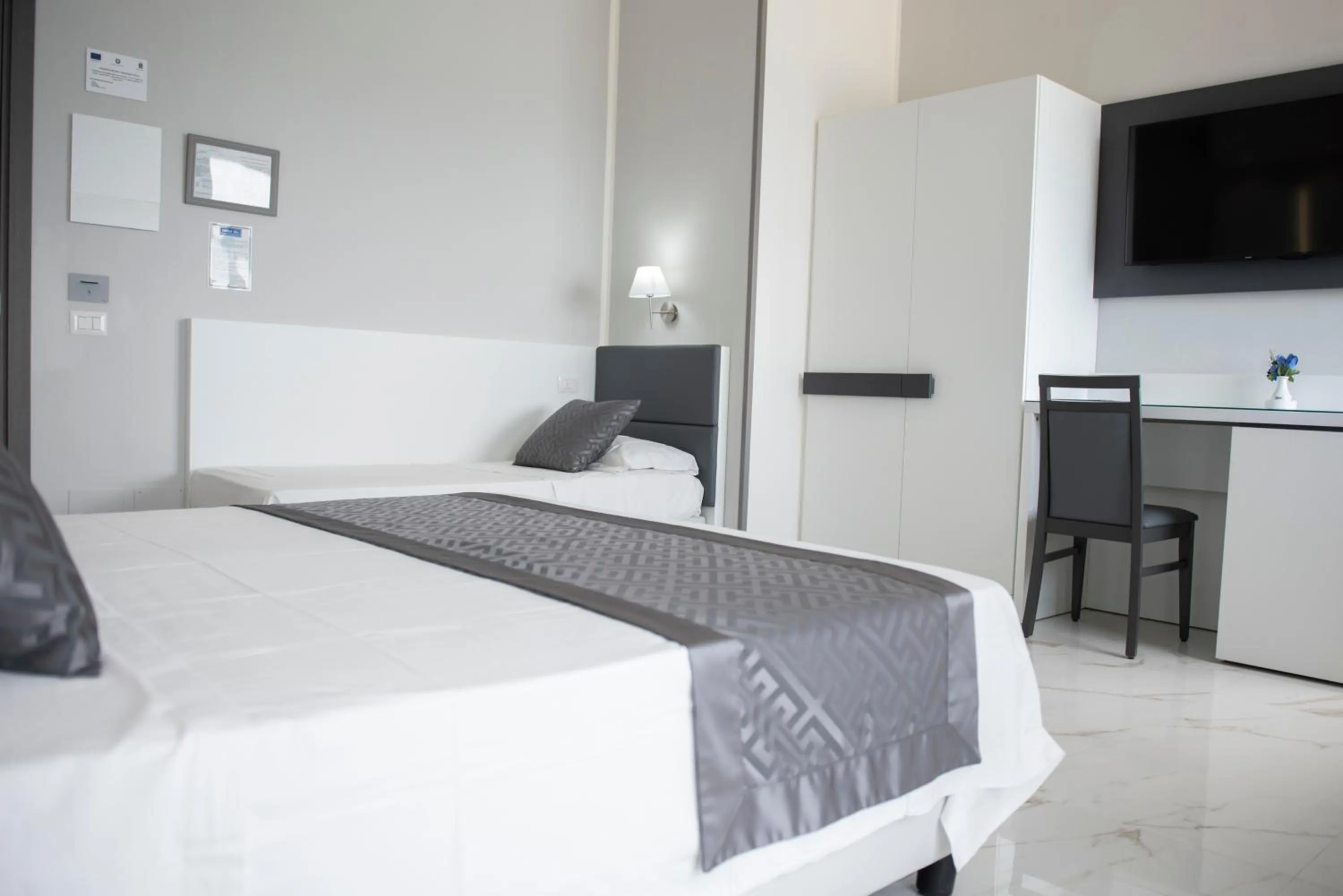 Bedroom in Hotel Blu