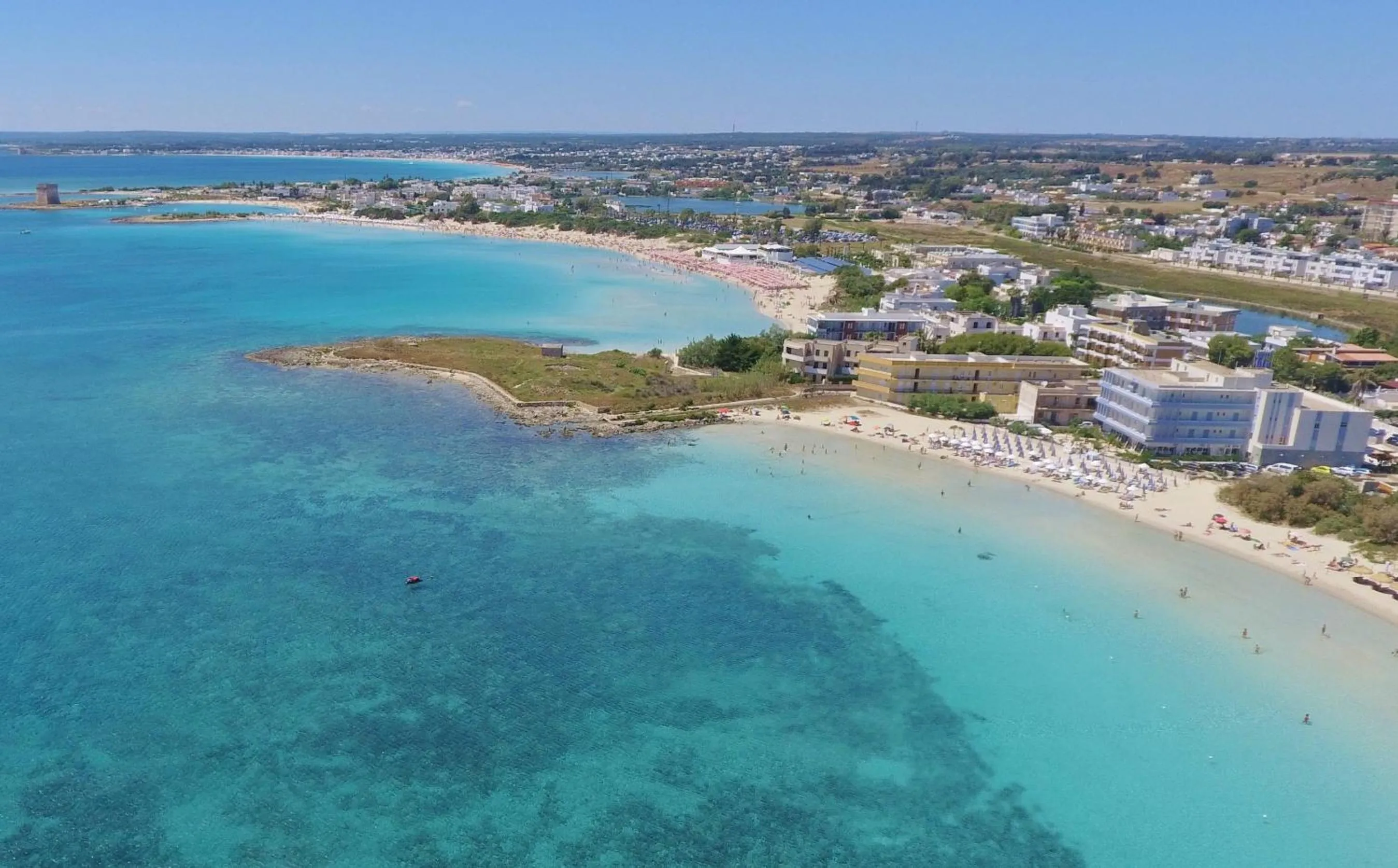 Bird's eye view in Hotel Blu