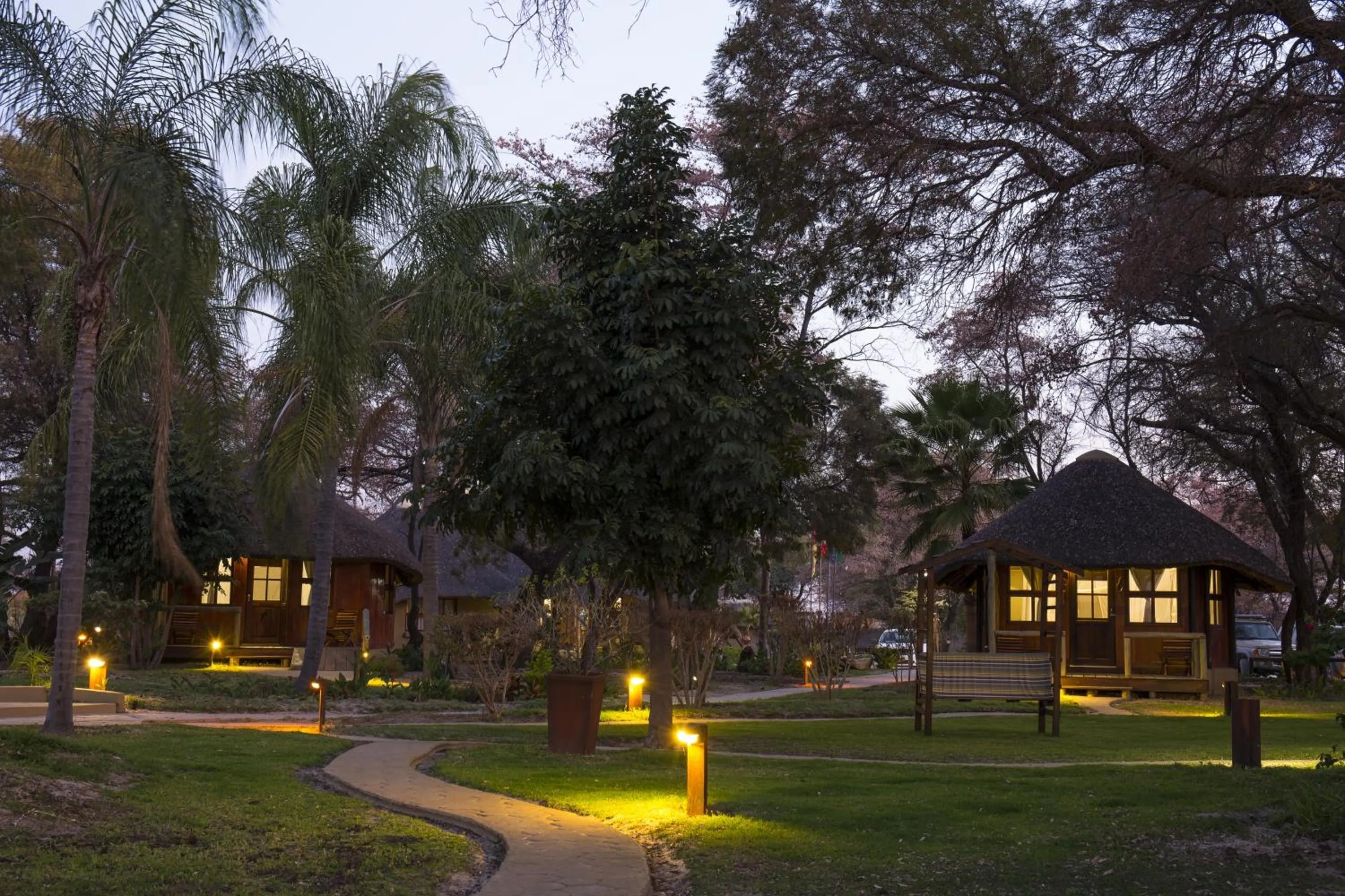 Night in Gondwana Hakusembe River Lodge