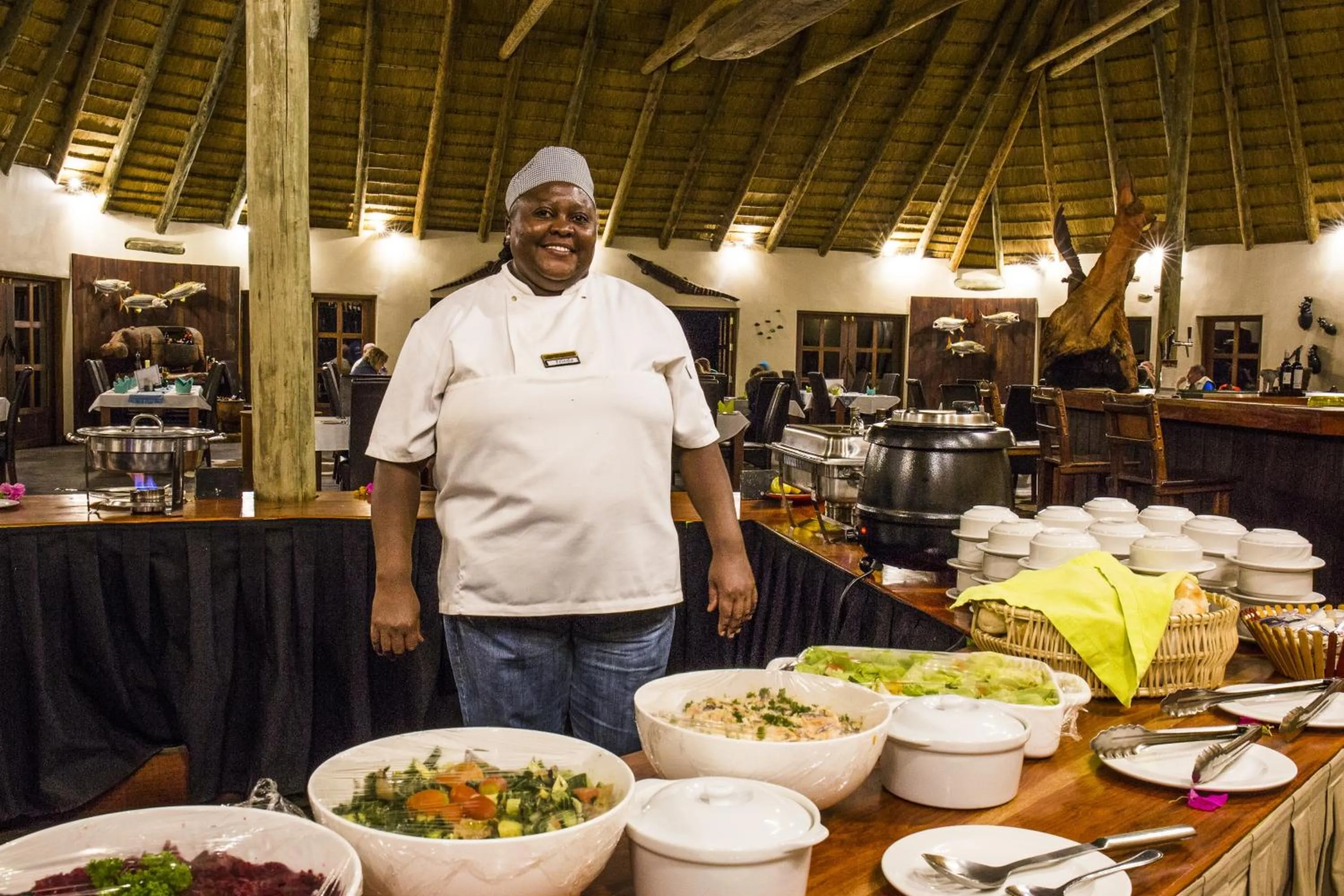Staff in Gondwana Hakusembe River Lodge