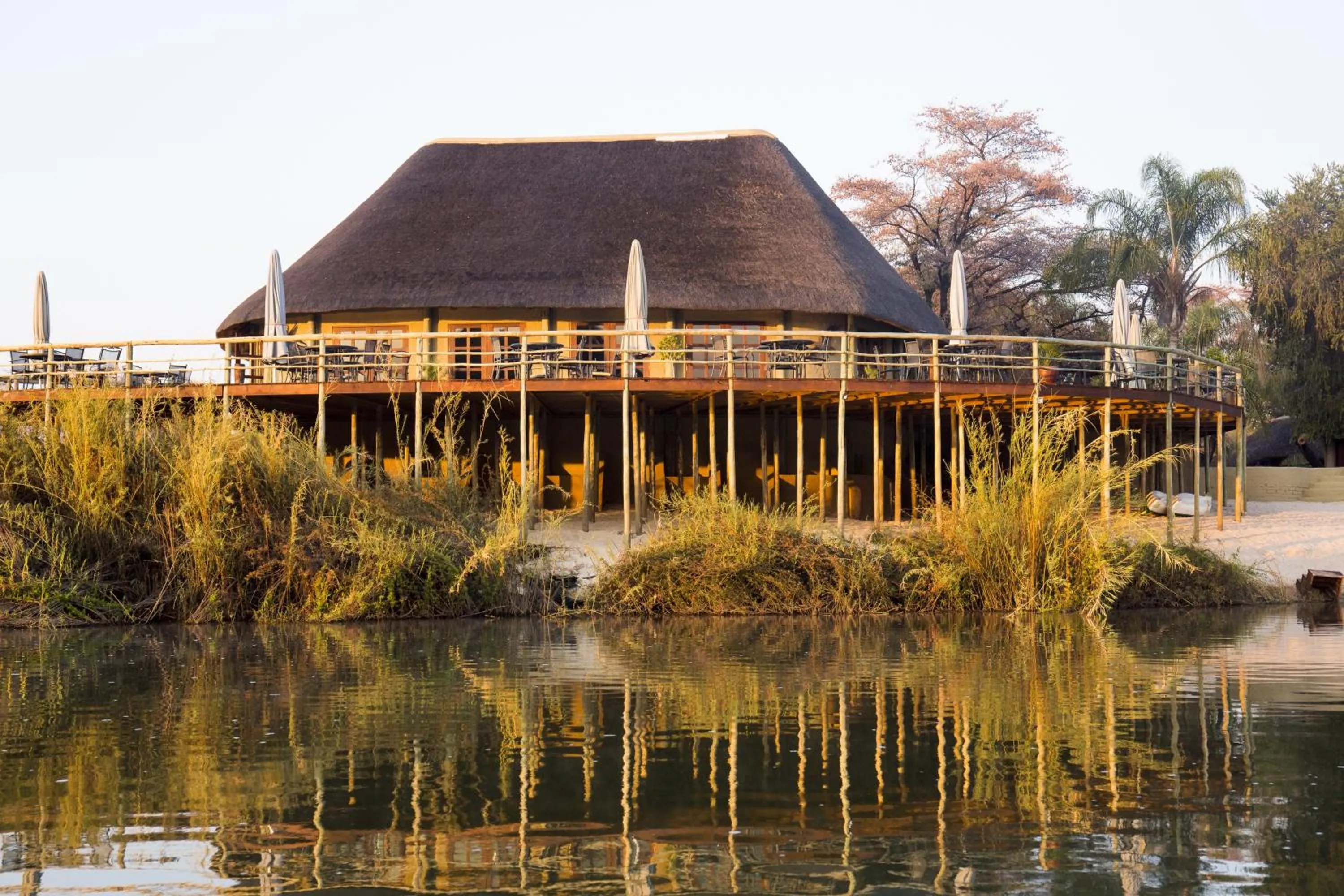Property building in Gondwana Hakusembe River Lodge