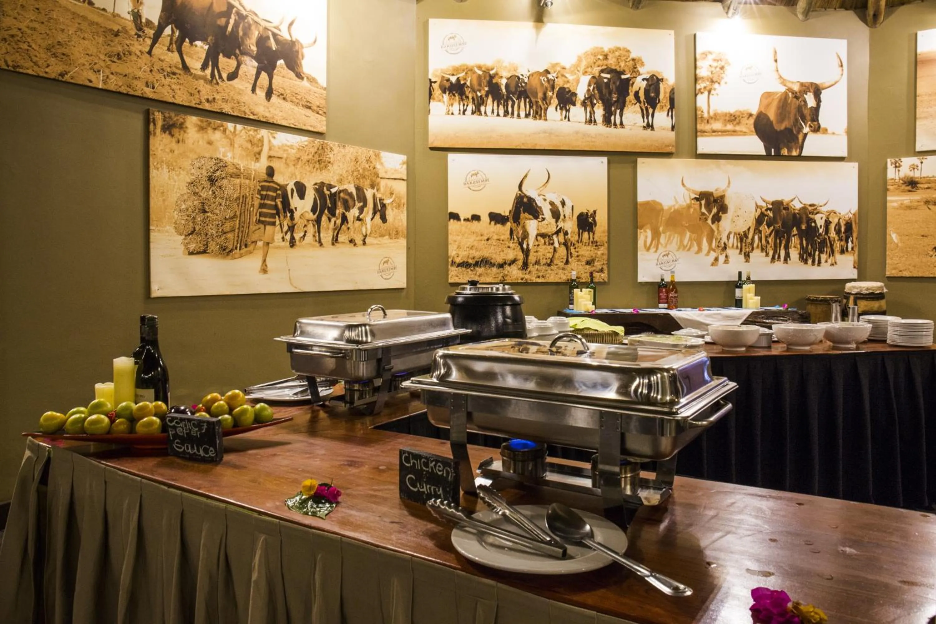 Restaurant/places to eat in Gondwana Hakusembe River Lodge