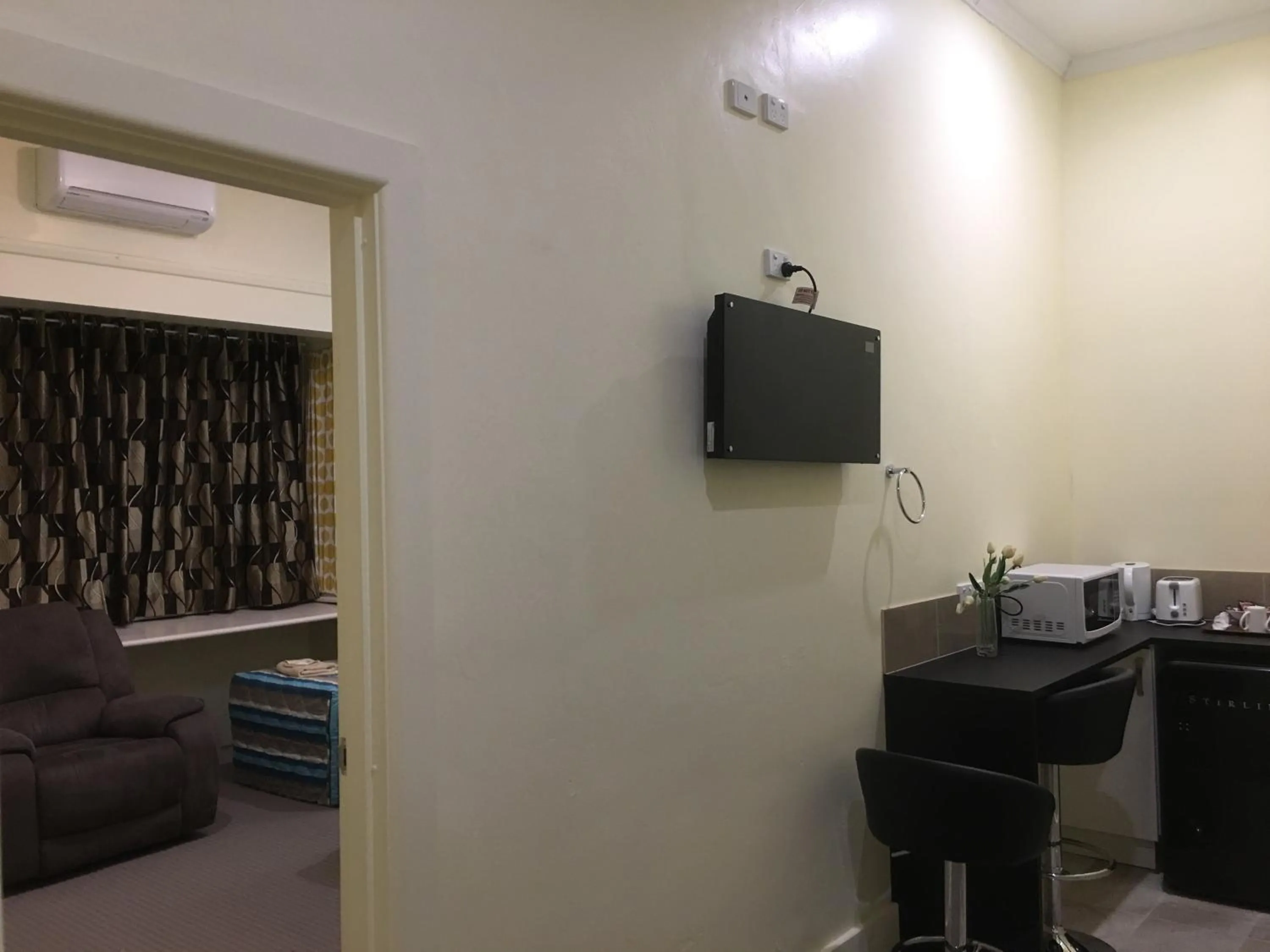 On site in Albury Central Motel