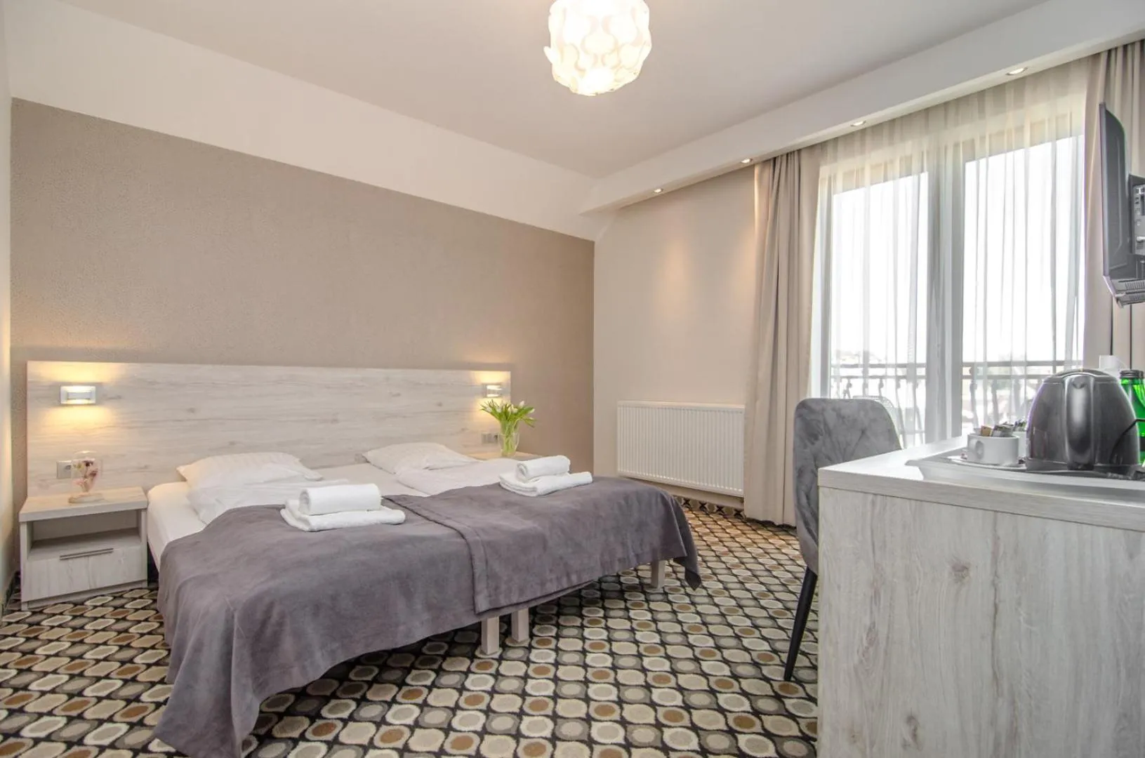 Double Room in Marina Mielno z widokiem na jezioro