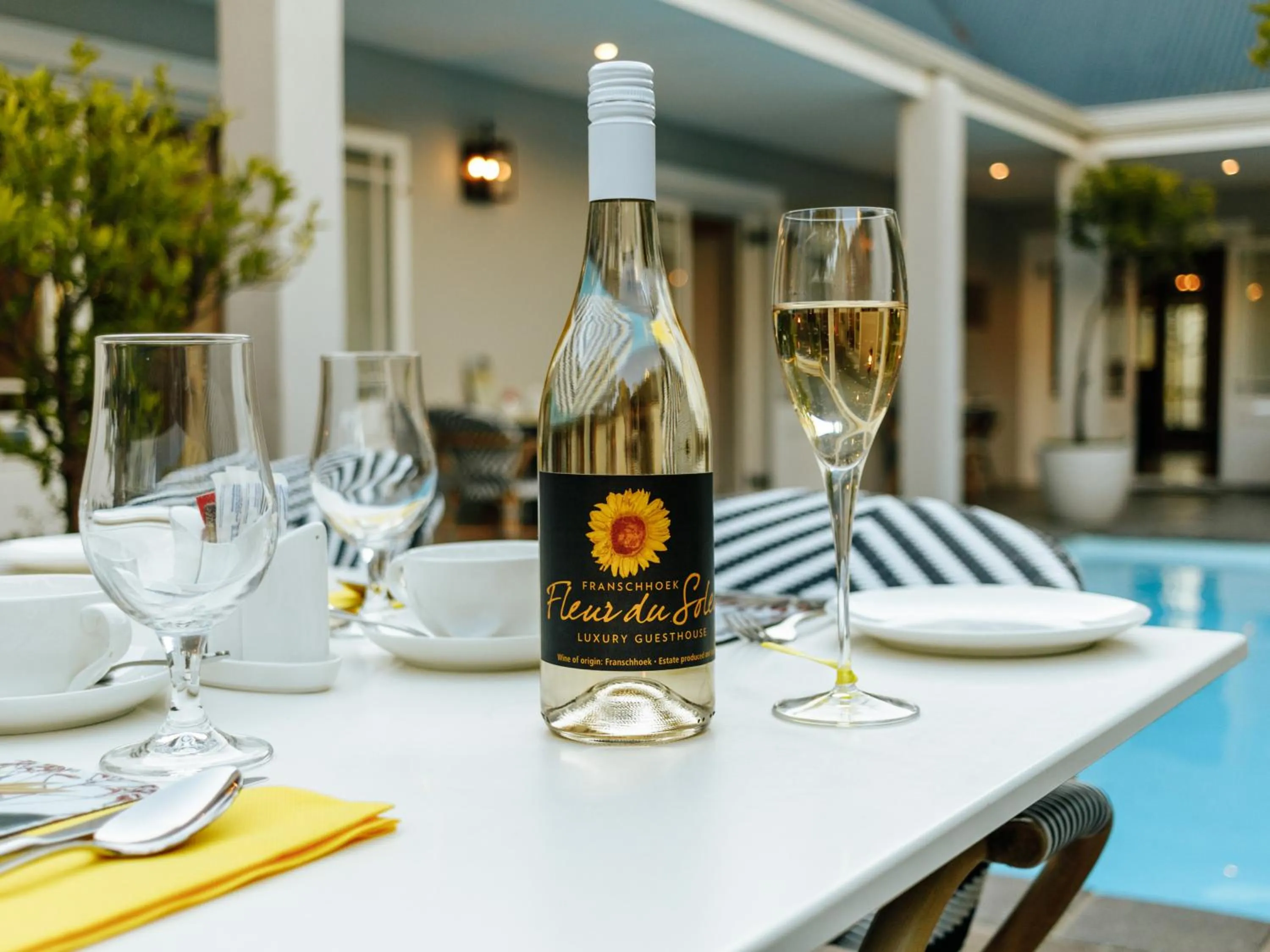 Swimming pool in Fleur du Soleil Luxury Guesthouse