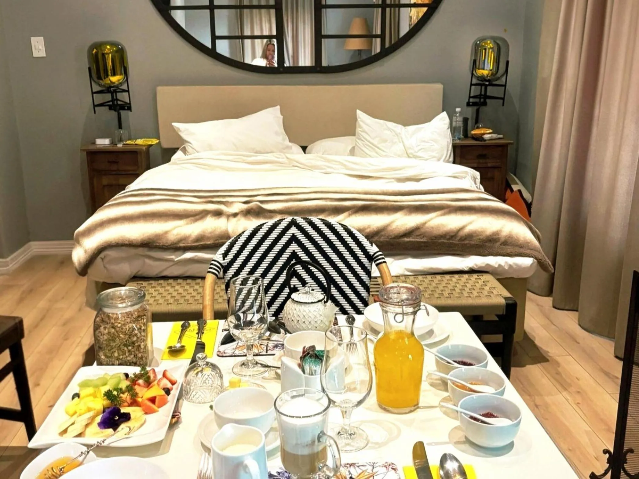 Food and drinks, Bed in Fleur du Soleil Luxury Guesthouse
