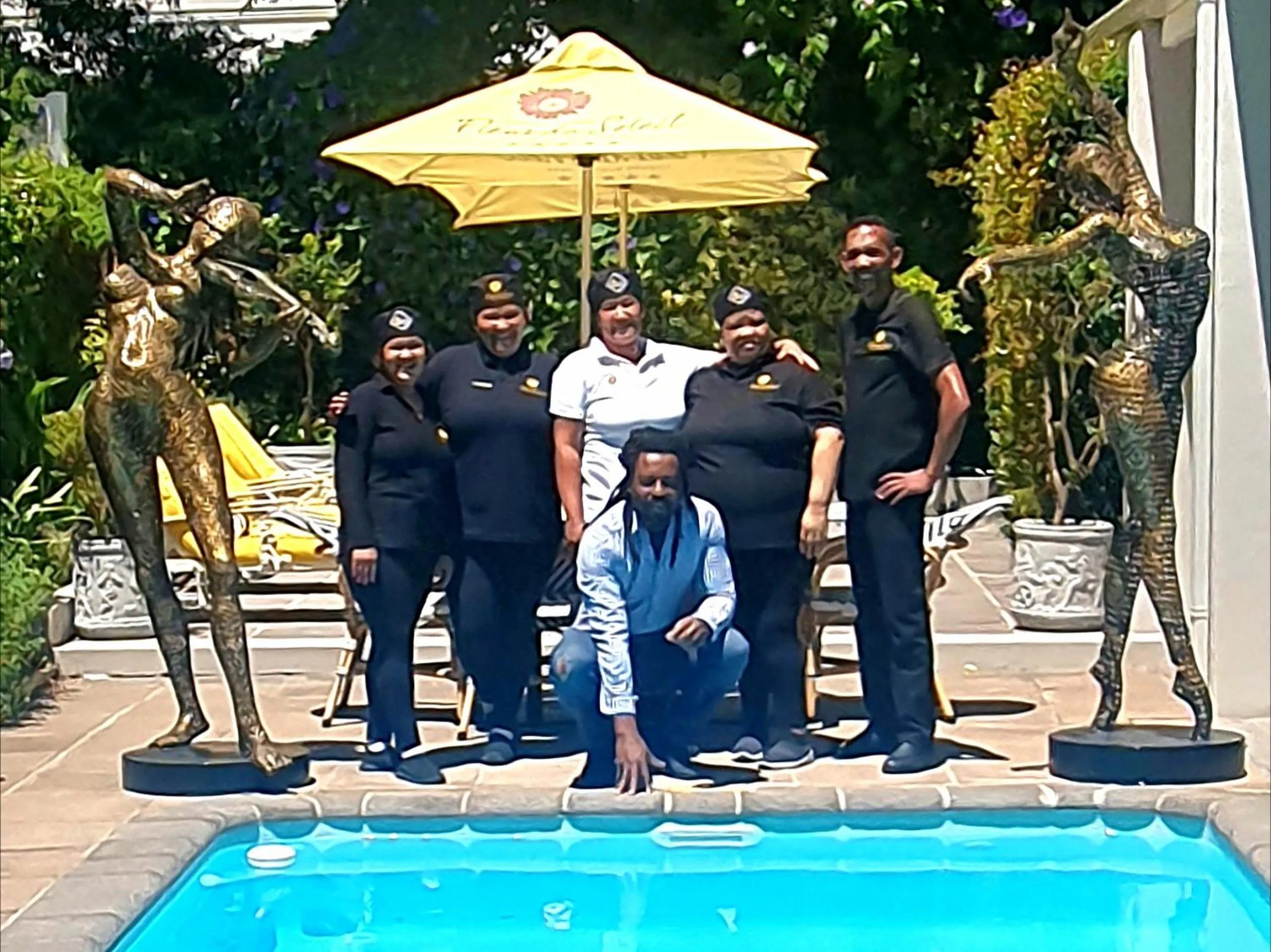 Staff in Fleur du Soleil Luxury Guesthouse