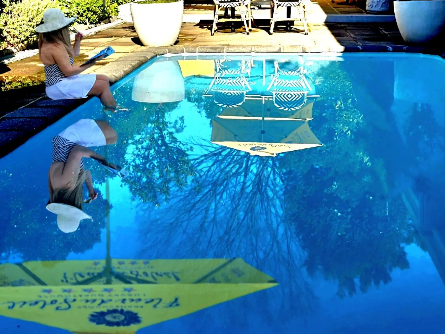 Guests in Fleur du Soleil Luxury Guesthouse