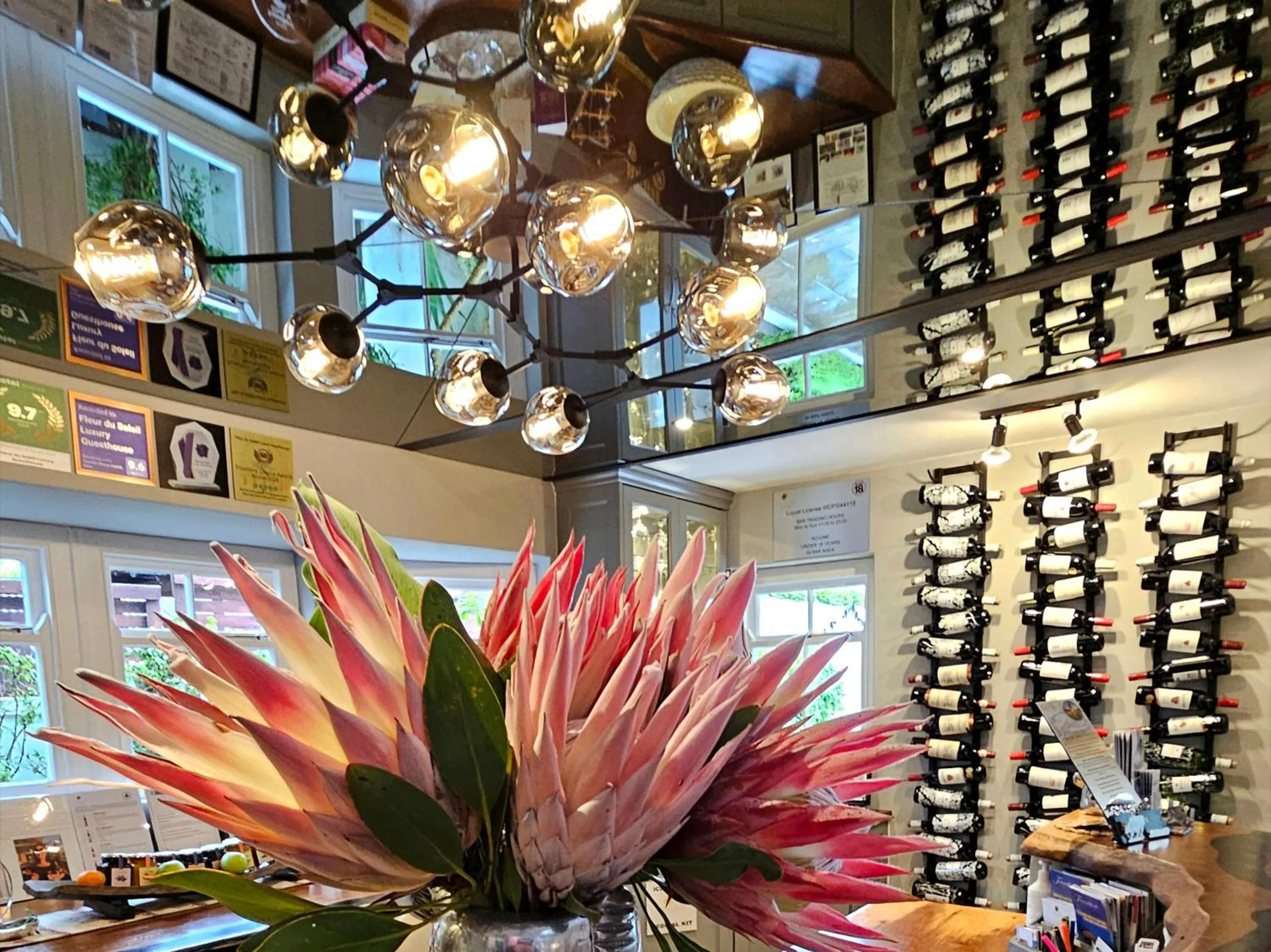 Lounge or bar in Fleur du Soleil Luxury Guesthouse