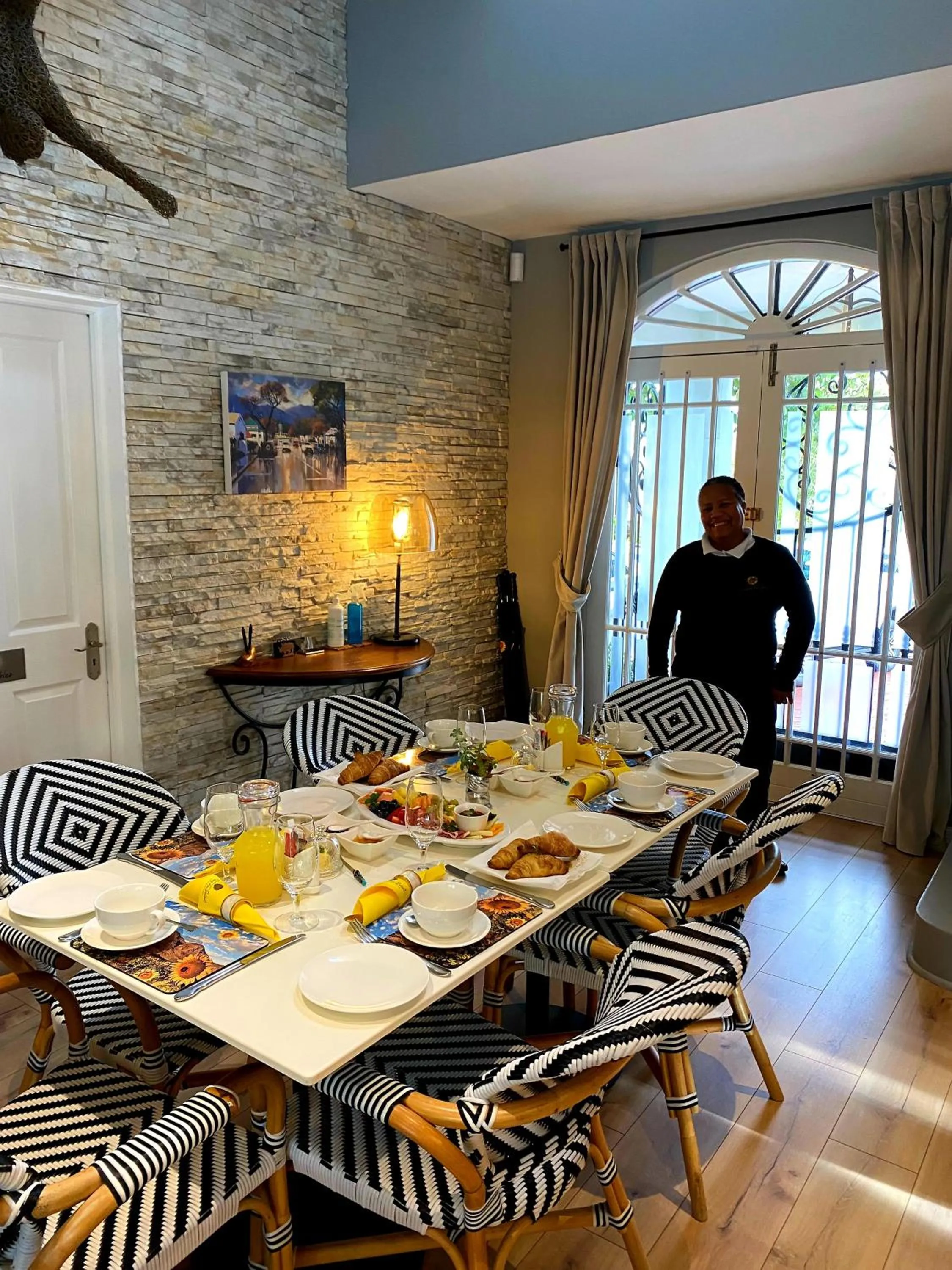 Staff in Fleur du Soleil Luxury Guesthouse