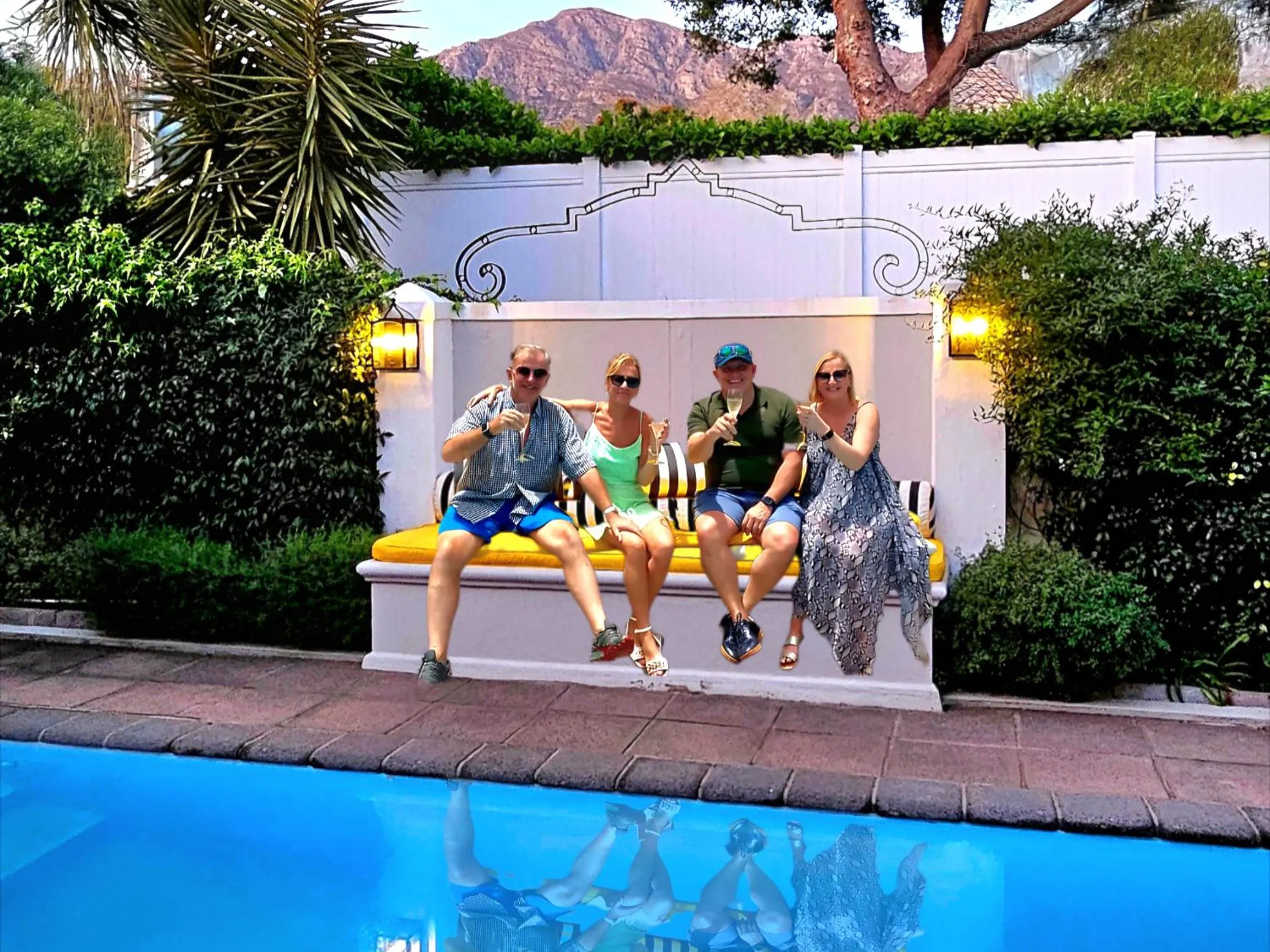 Mountain view in Fleur du Soleil Luxury Guesthouse