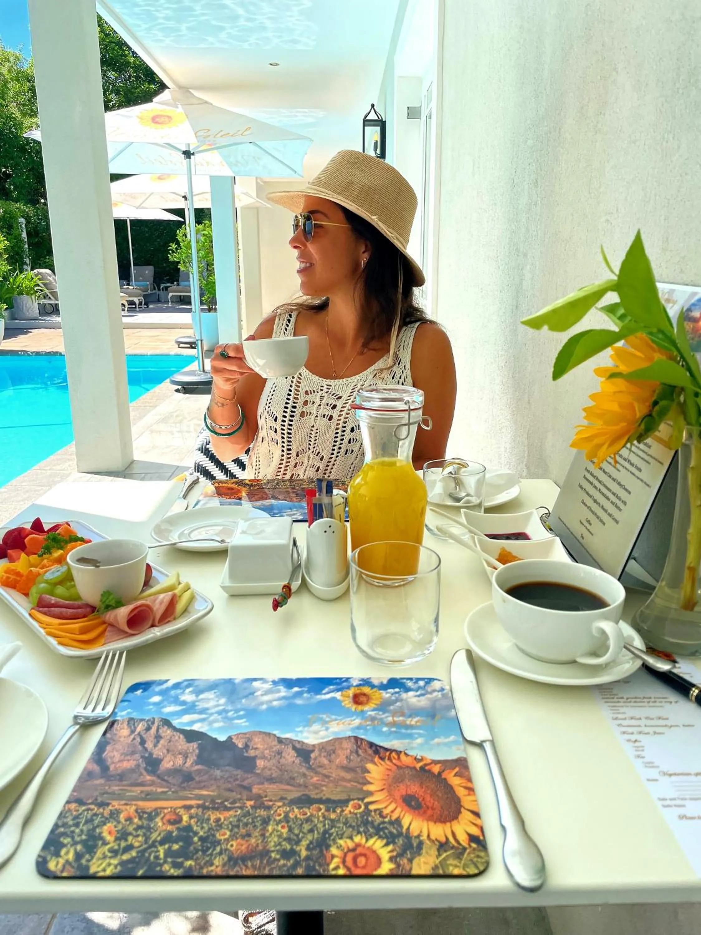 People in Fleur du Soleil Luxury Guesthouse