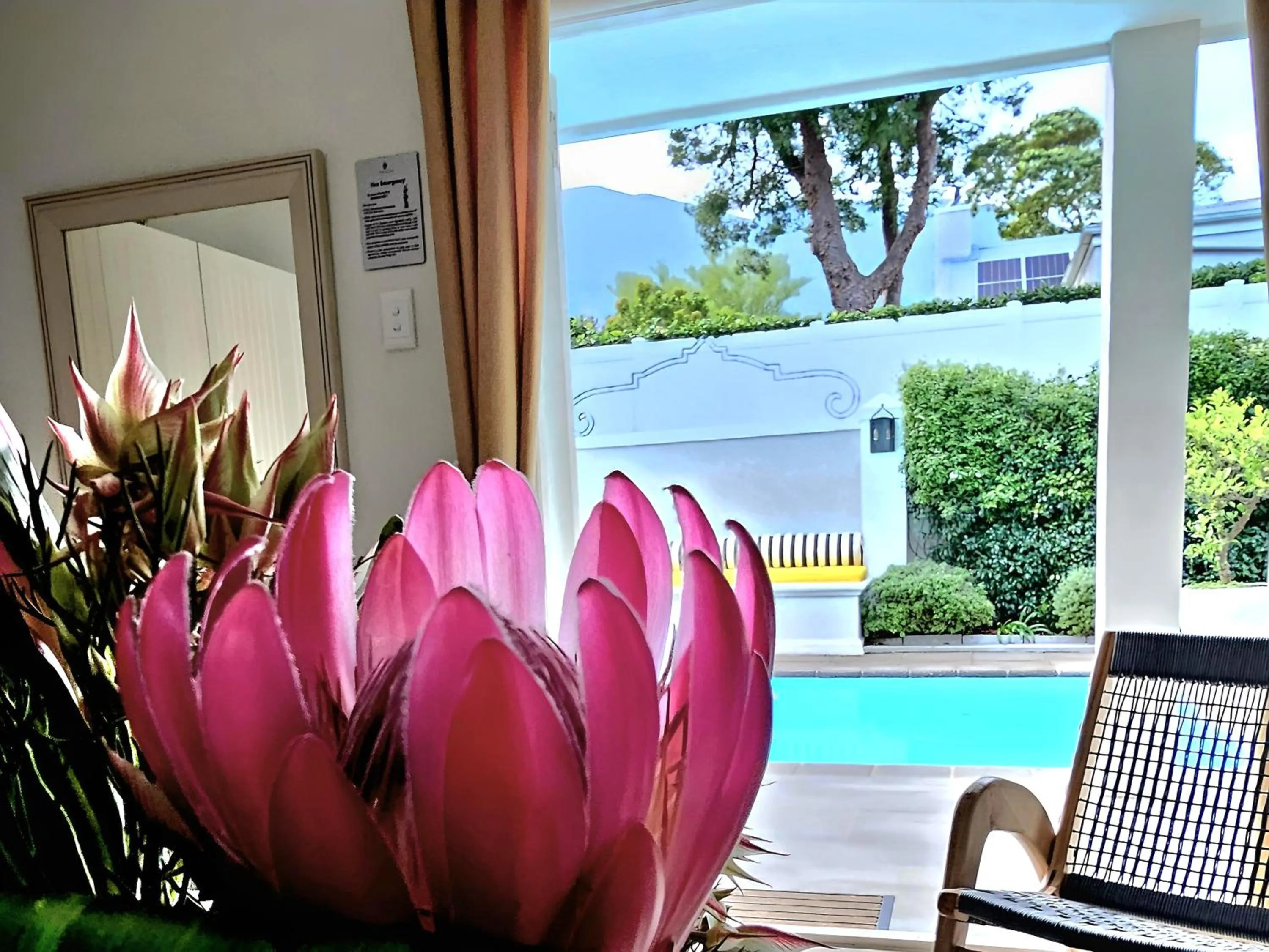 Patio in Fleur du Soleil Luxury Guesthouse