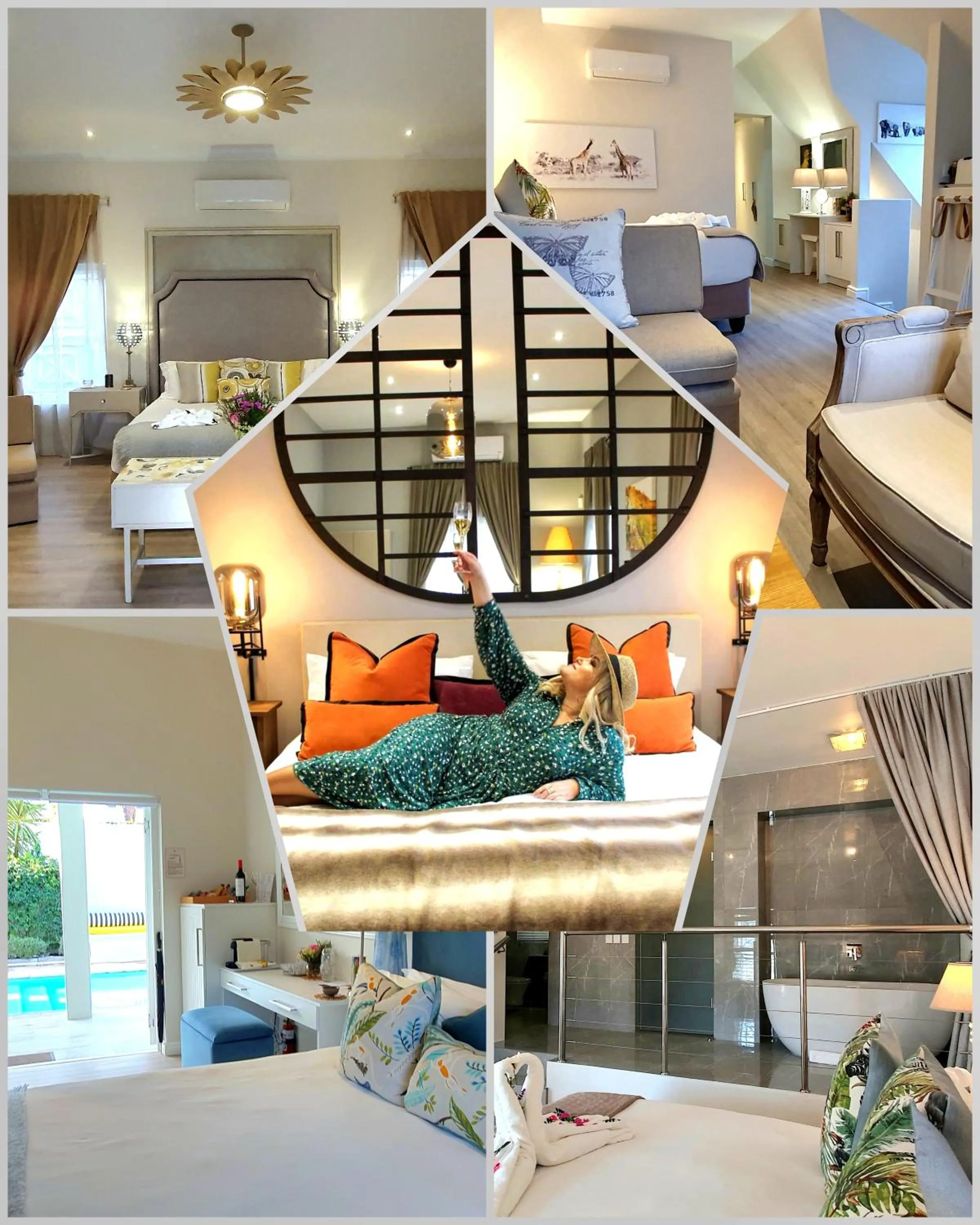 Bedroom, Bed in Fleur du Soleil Luxury Guesthouse