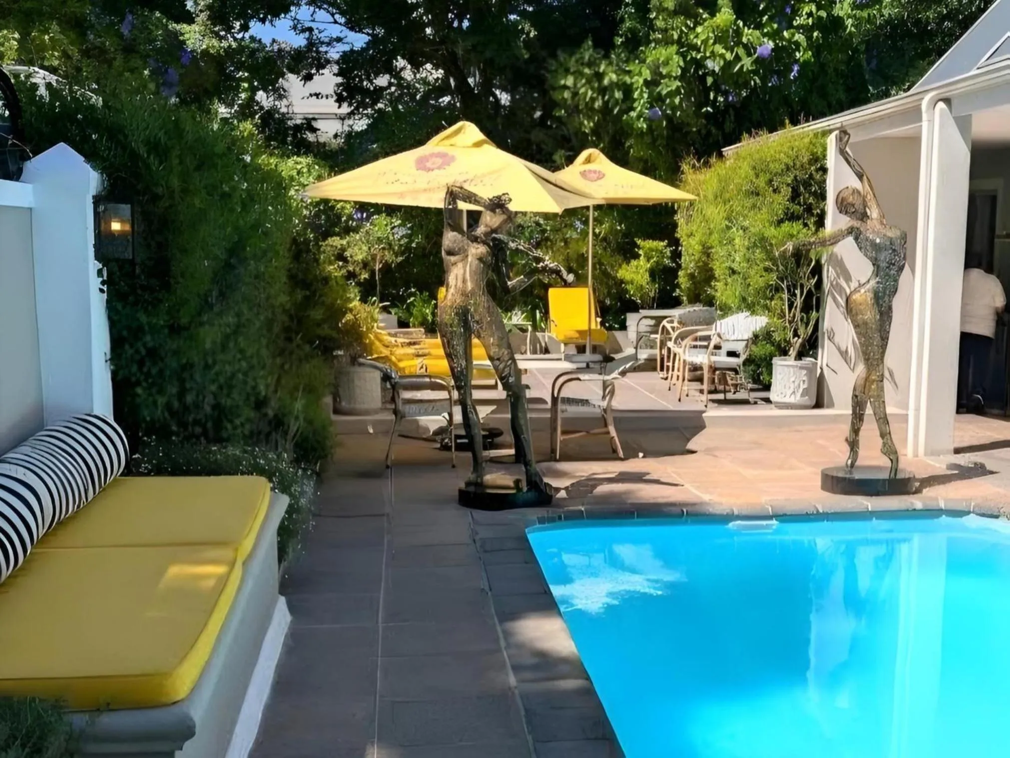 Patio in Fleur du Soleil Luxury Guesthouse