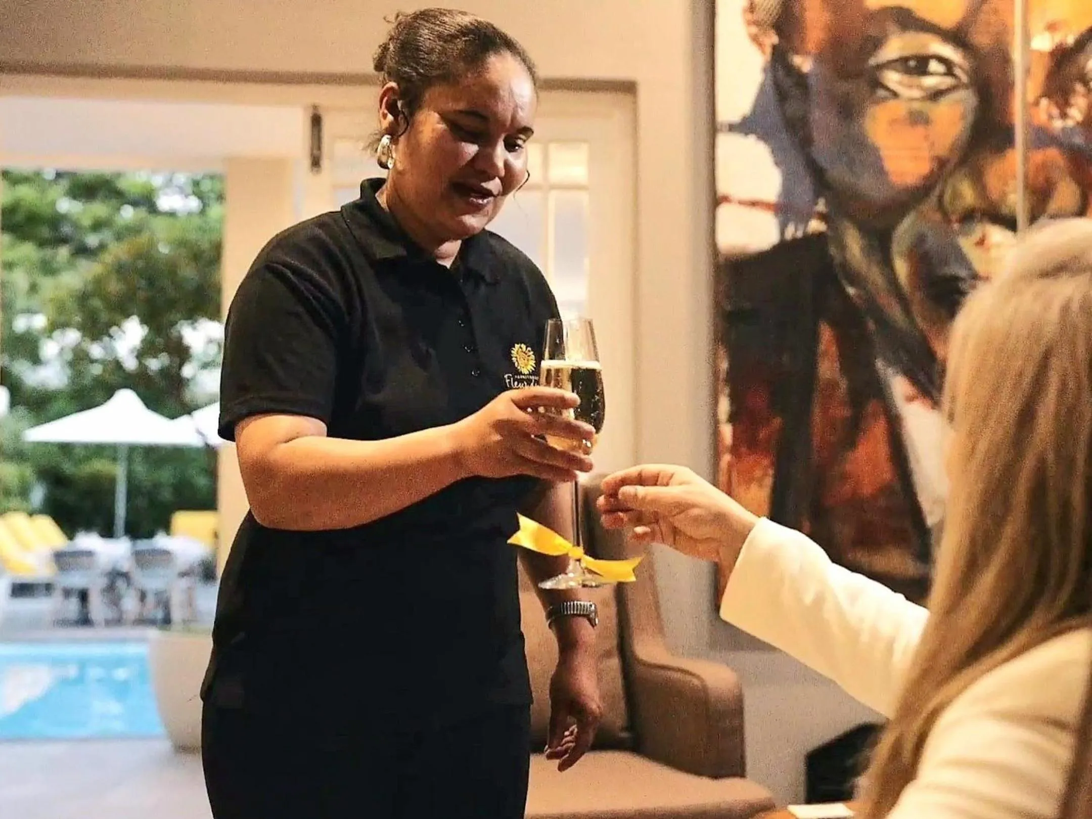 Staff in Fleur du Soleil Luxury Guesthouse